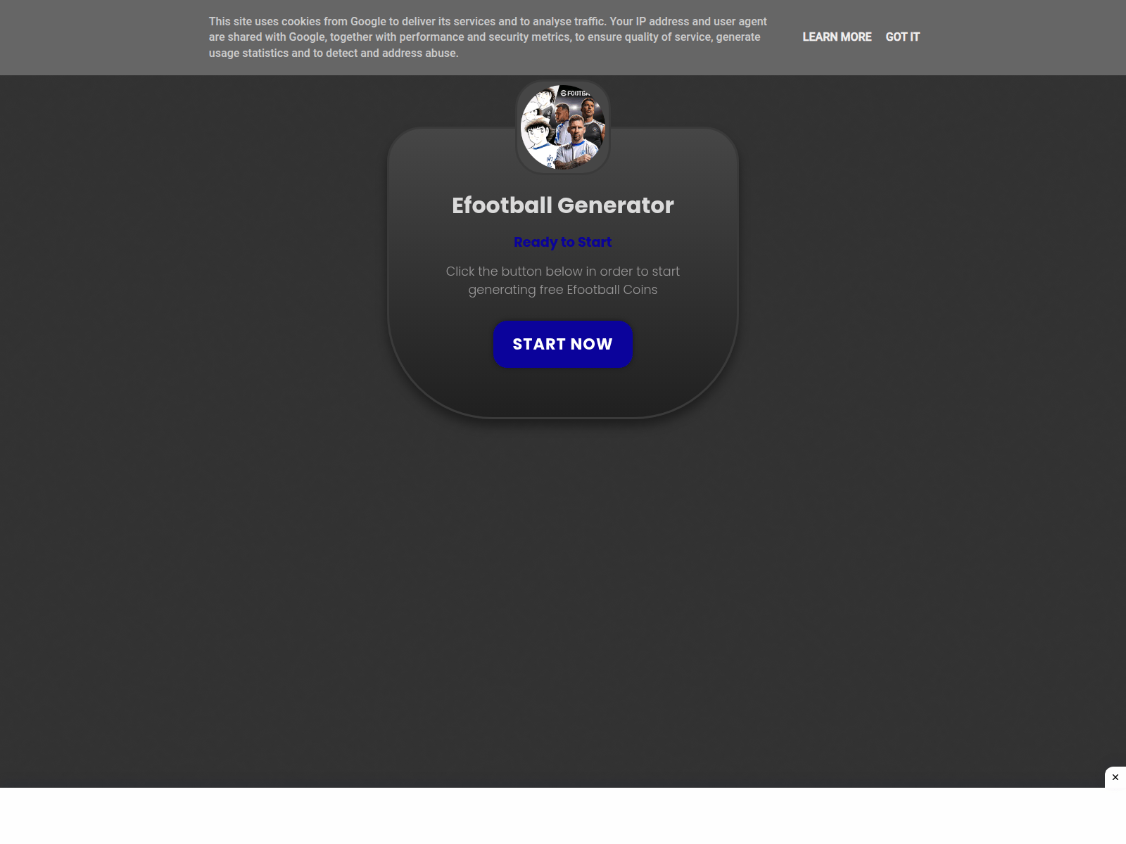 Screenshot von coinsefootballg.blogspot.com