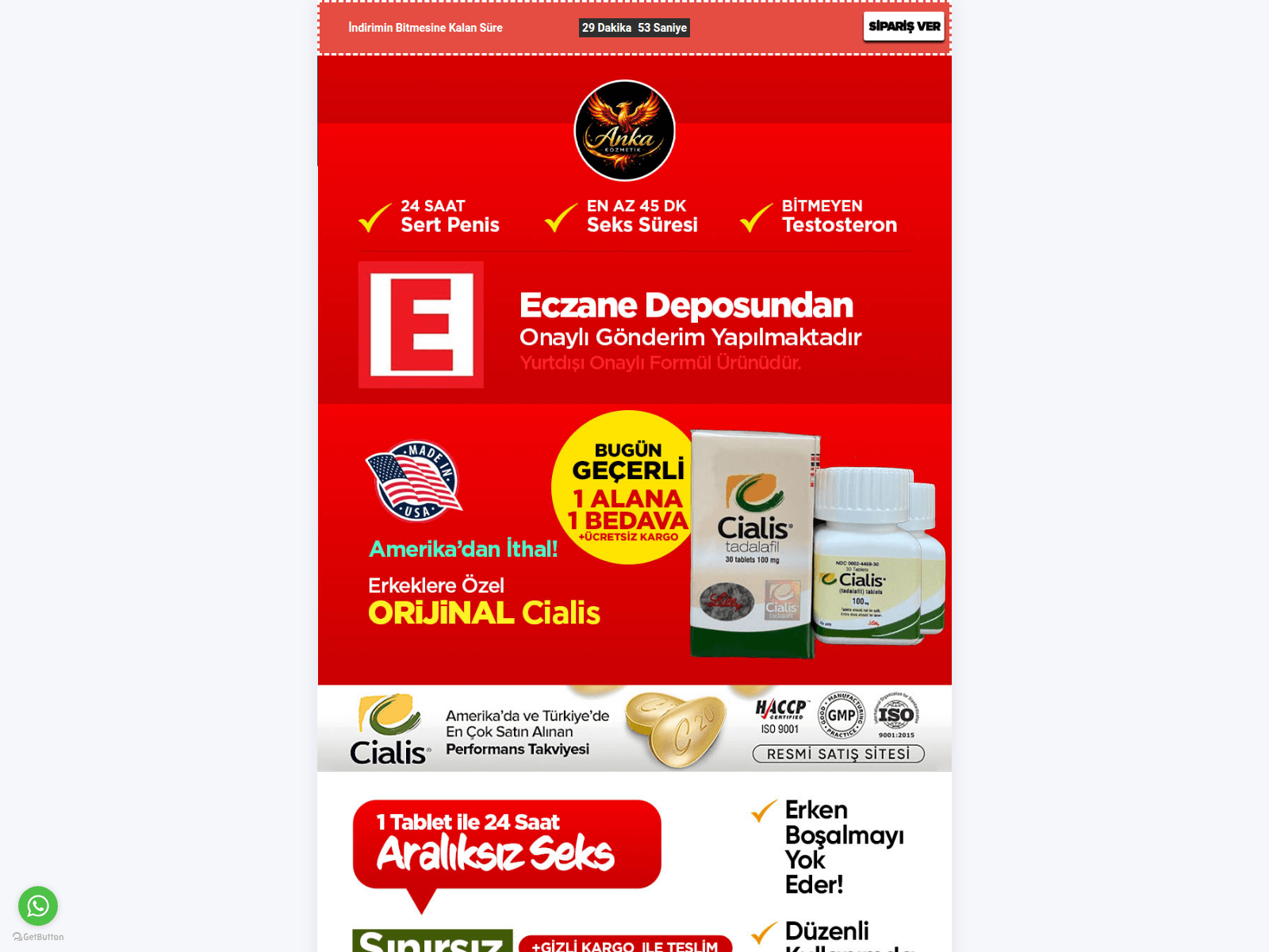 Screenshot of ankacosmetic.online