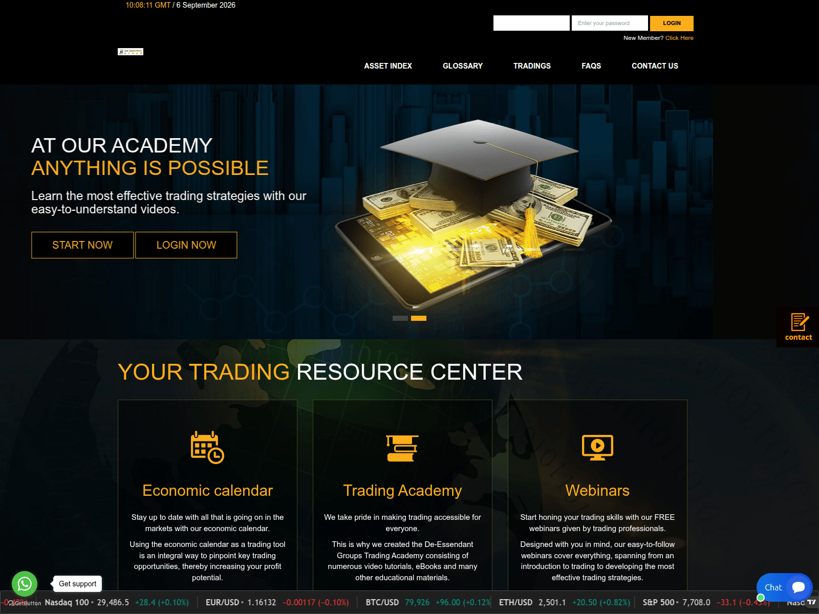 Screenshot of de-essendantgroups.com
