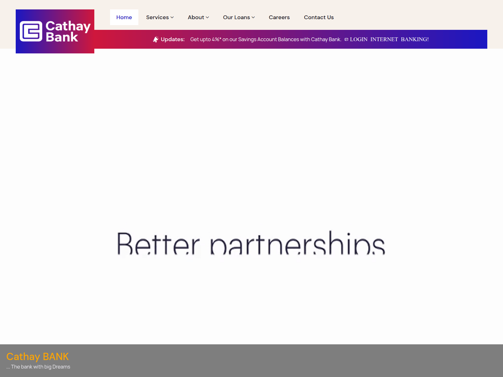 Screenshot von cathaybank.cathab.com