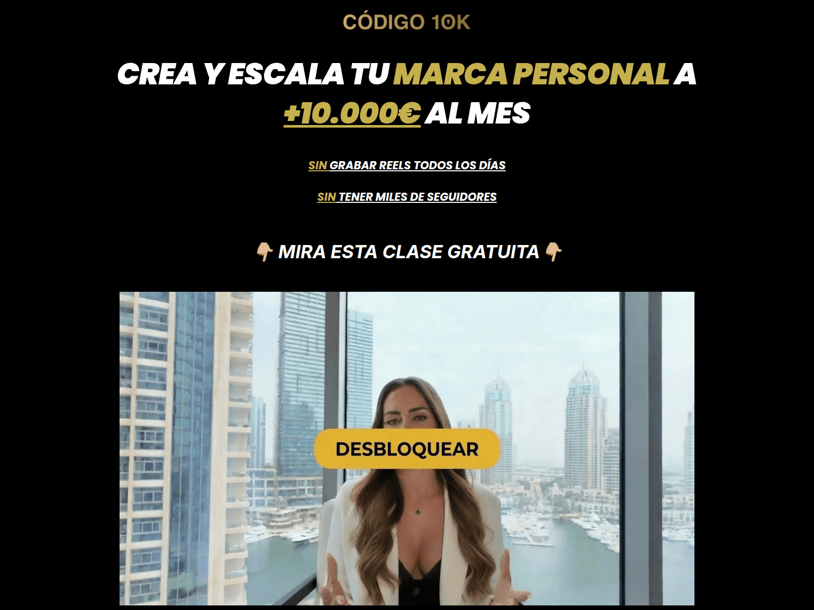 Screenshot of soycarlottasabina.com