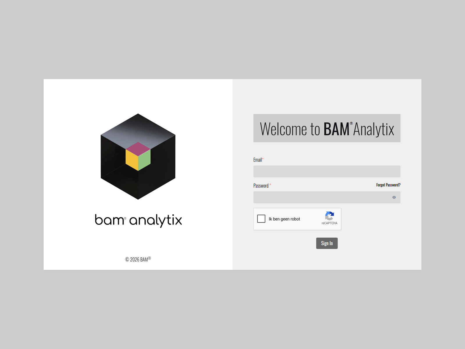 Знімок екрана bam.clearoute.dev