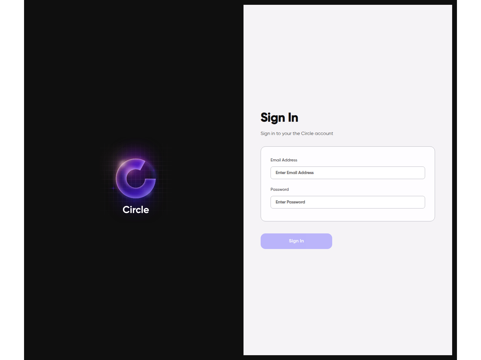 Screenshot of admin.thecircleapp.co.in
