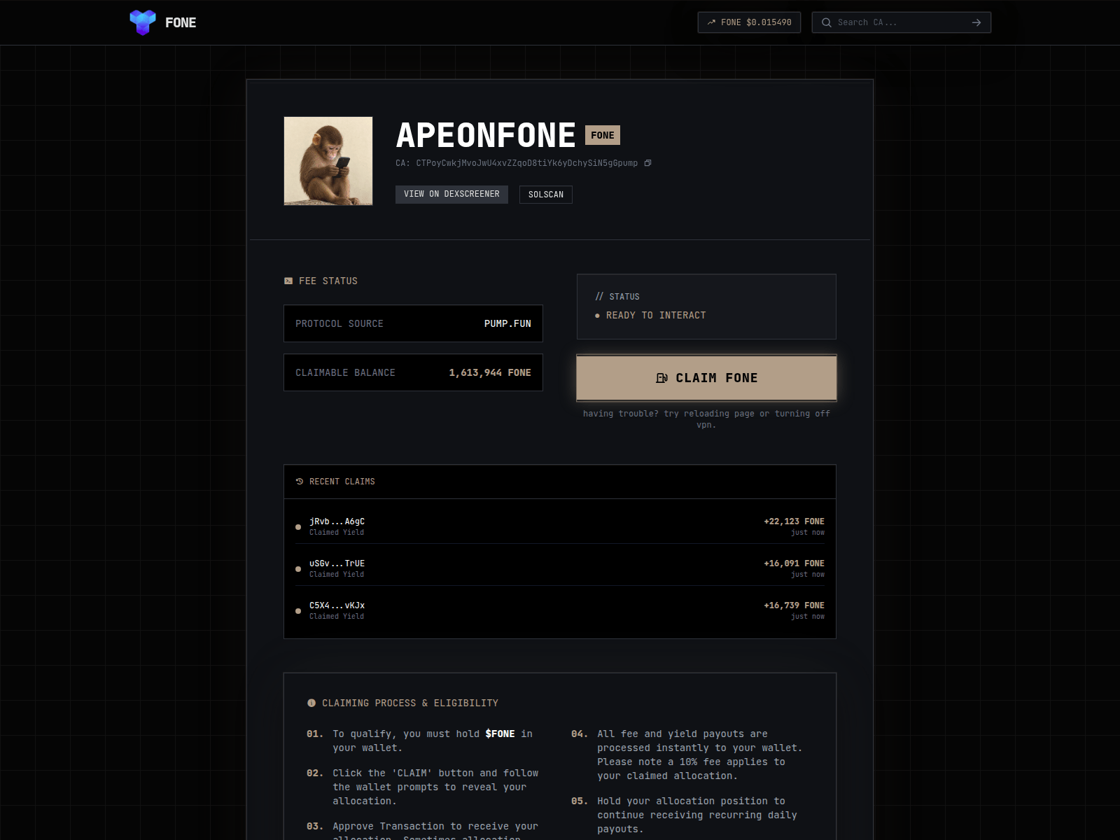 Screenshot of hub-apeonfone.com