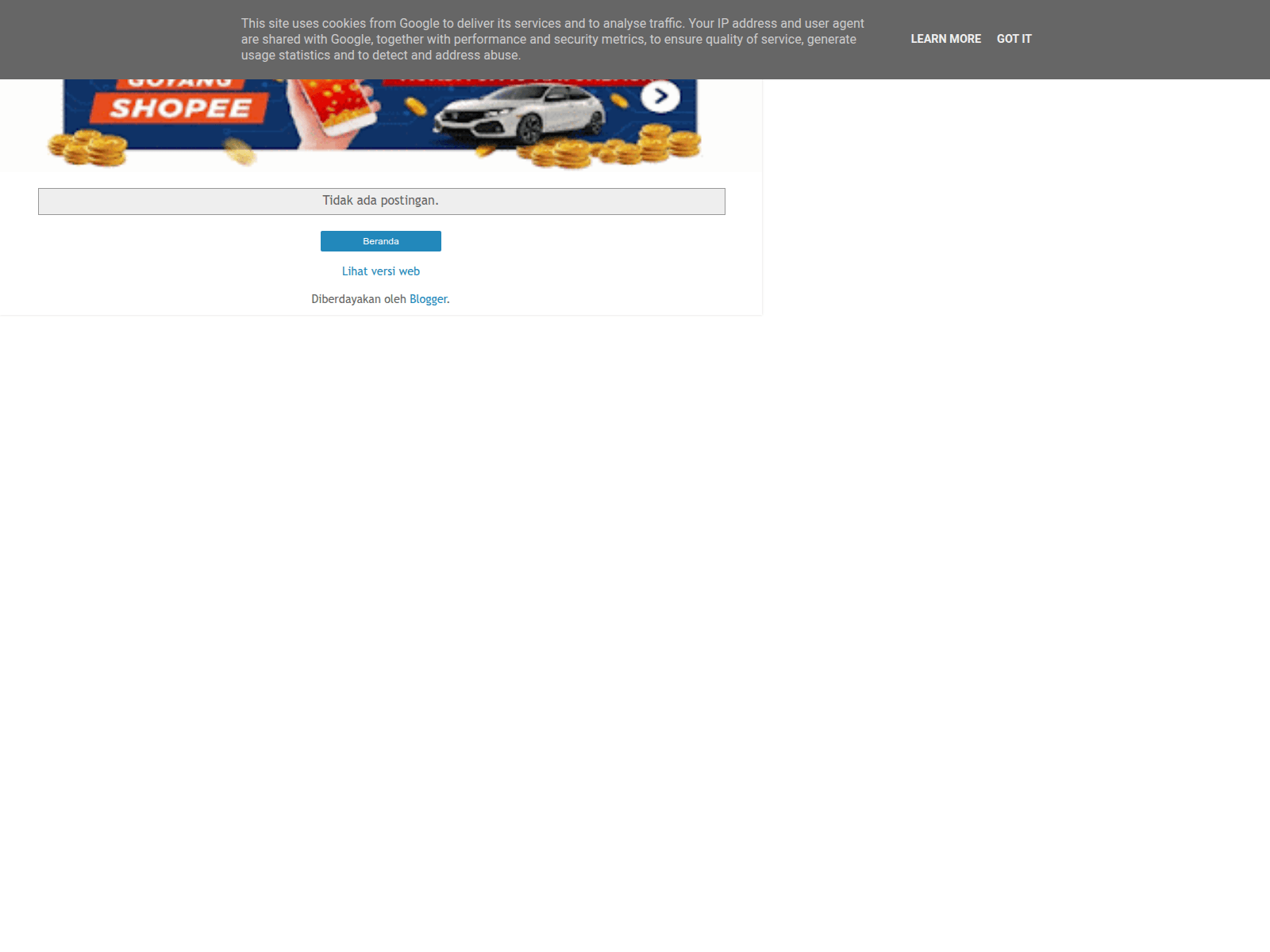 Screenshot of pt-shopee-29.blogspot.com
