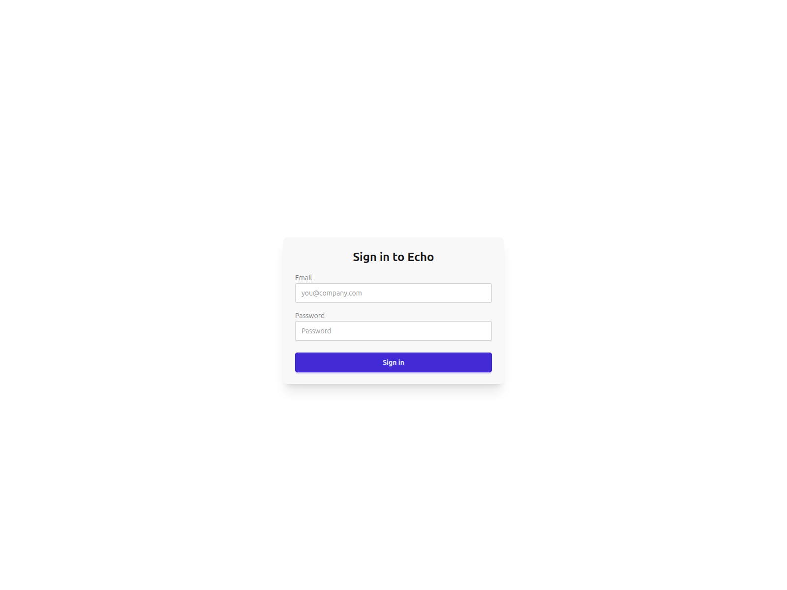 Screenshot of echo.wflogic.com