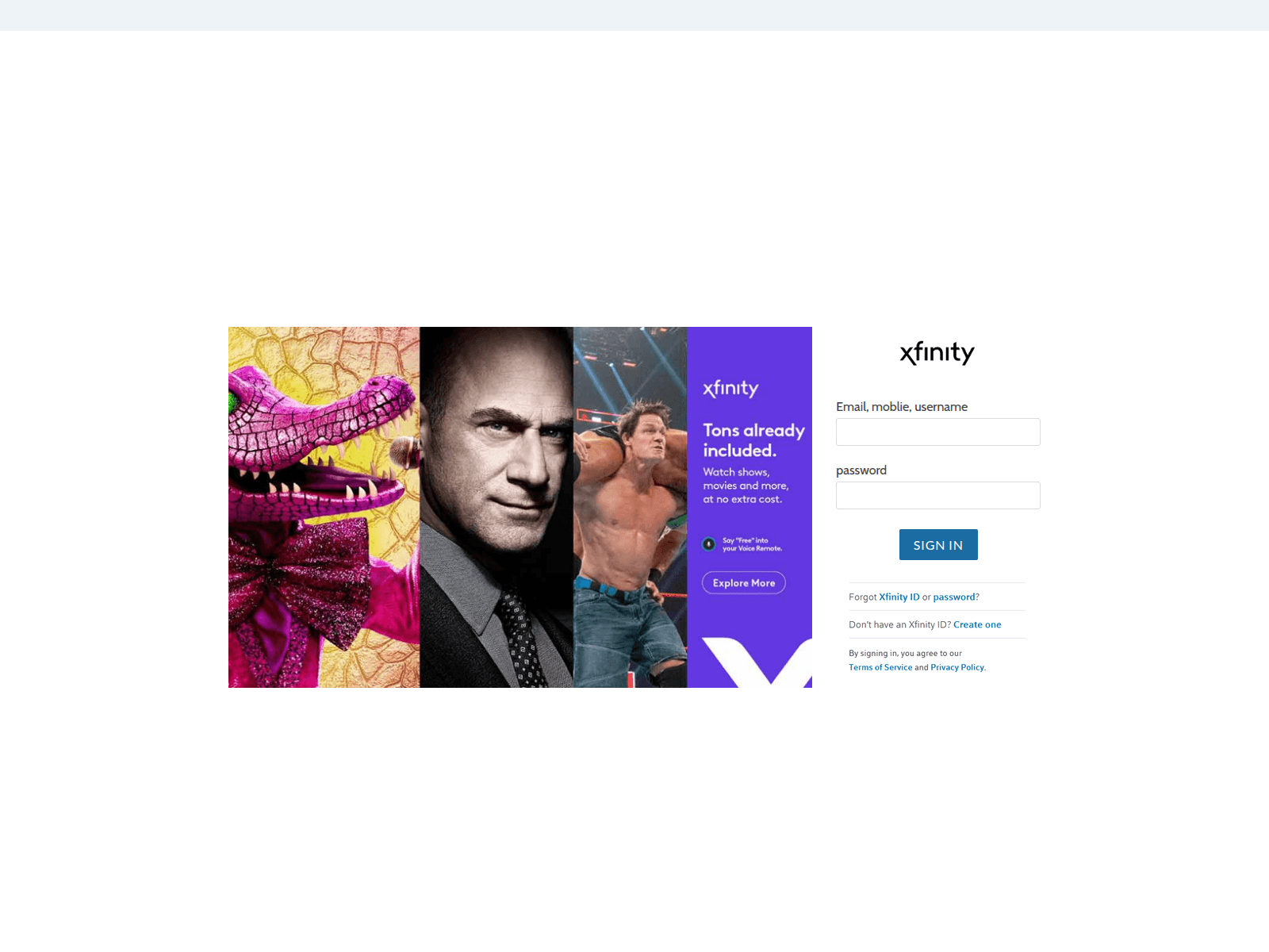 Screenshot of xfinityttt.weebly.com