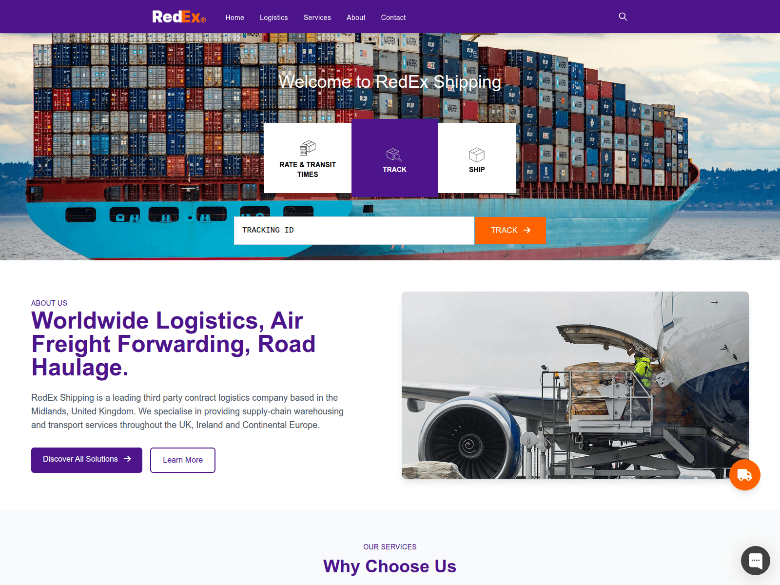 Screenshot of trackyourpackages.sbs