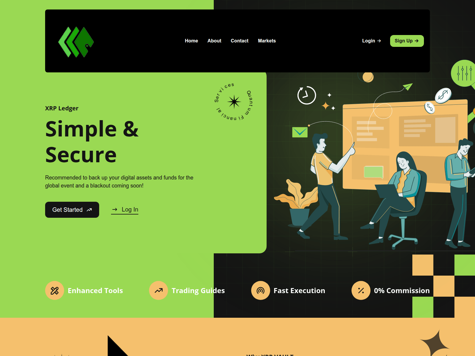 Screenshot of xrpledgerconnect.org