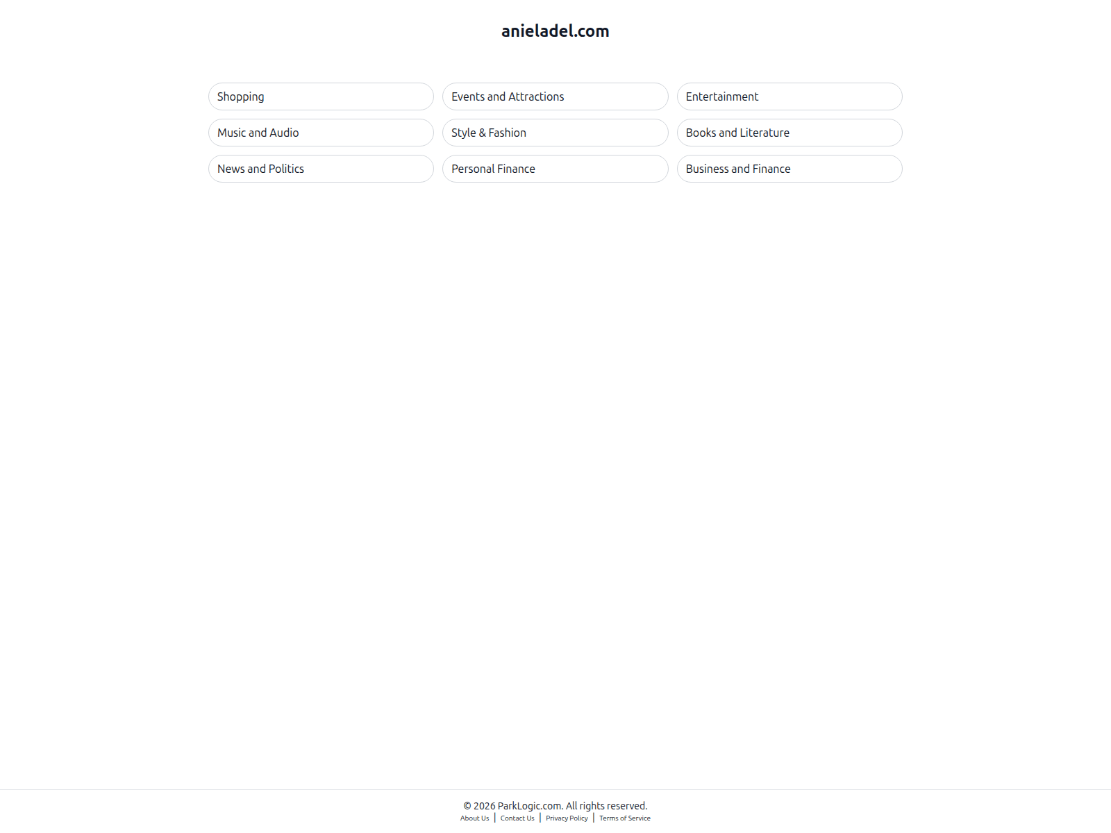 Screenshot of anieladel.com