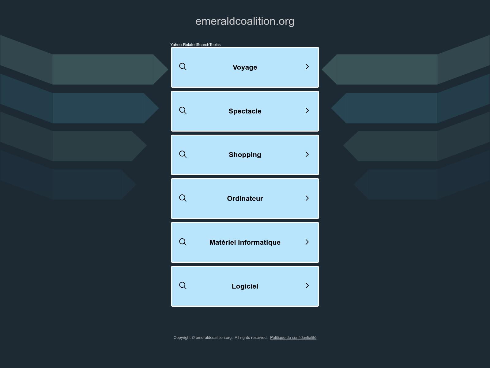 Screenshot of emeraldcoalition.org