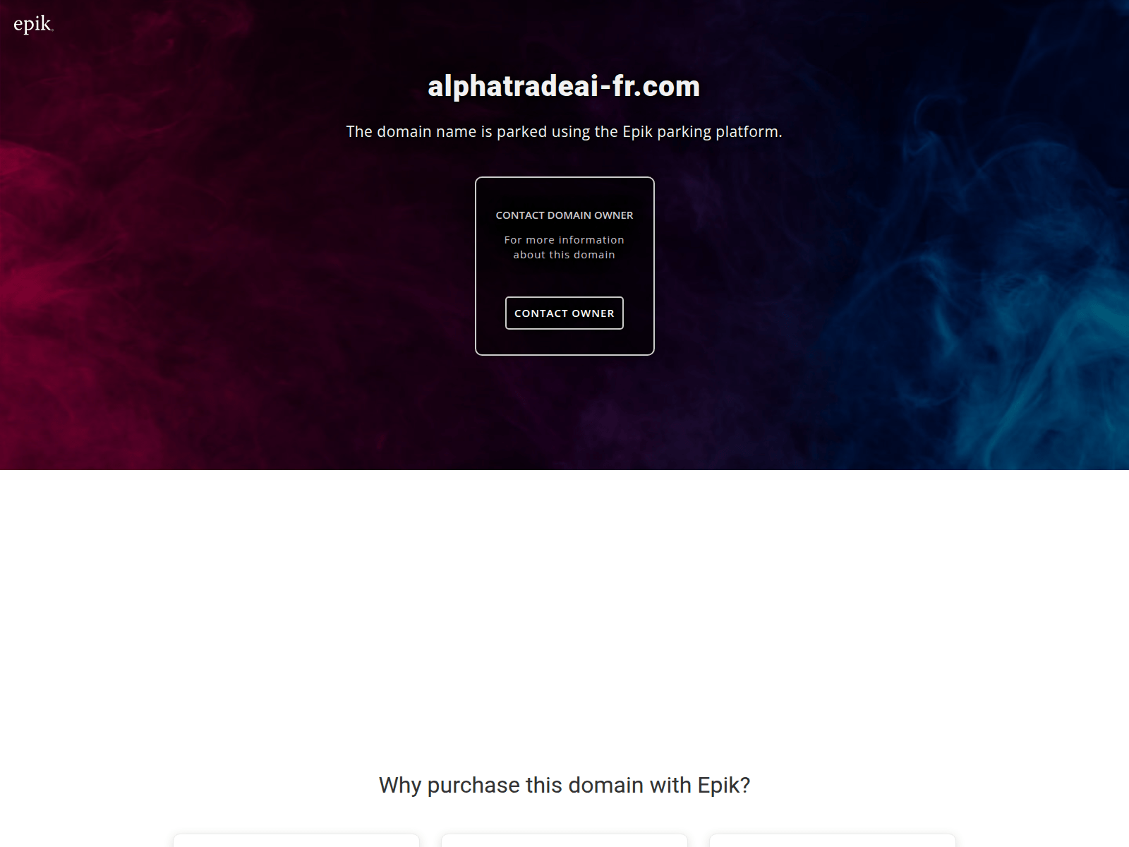 Screenshot of alphatradeai-fr.com