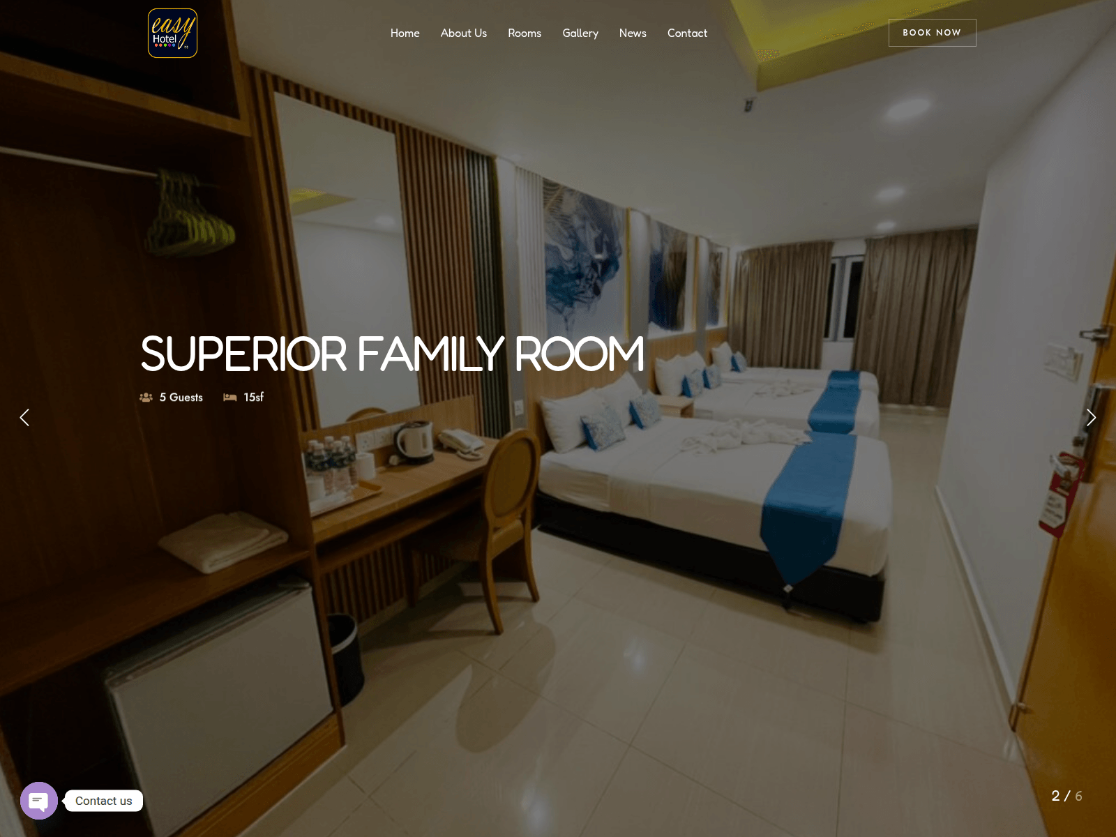 Screenshot of easyhotel.com.my
