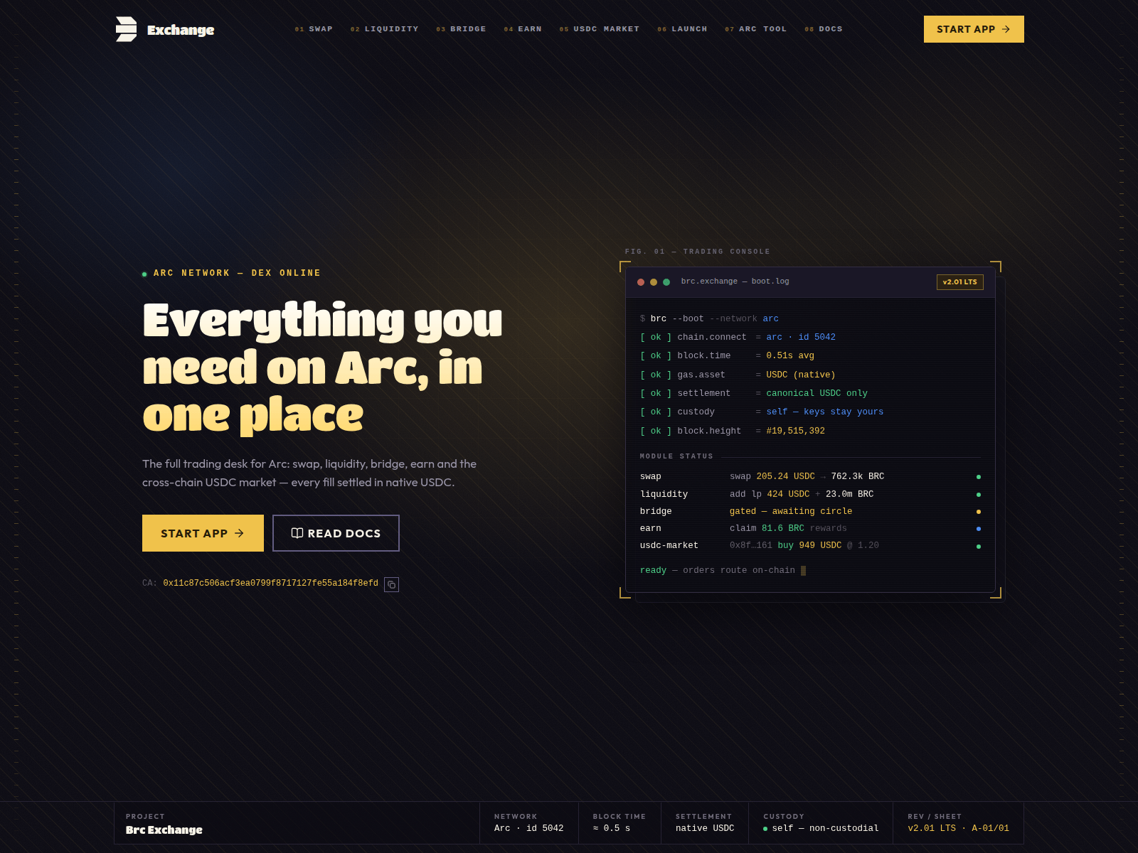 Screenshot of baracat.meme