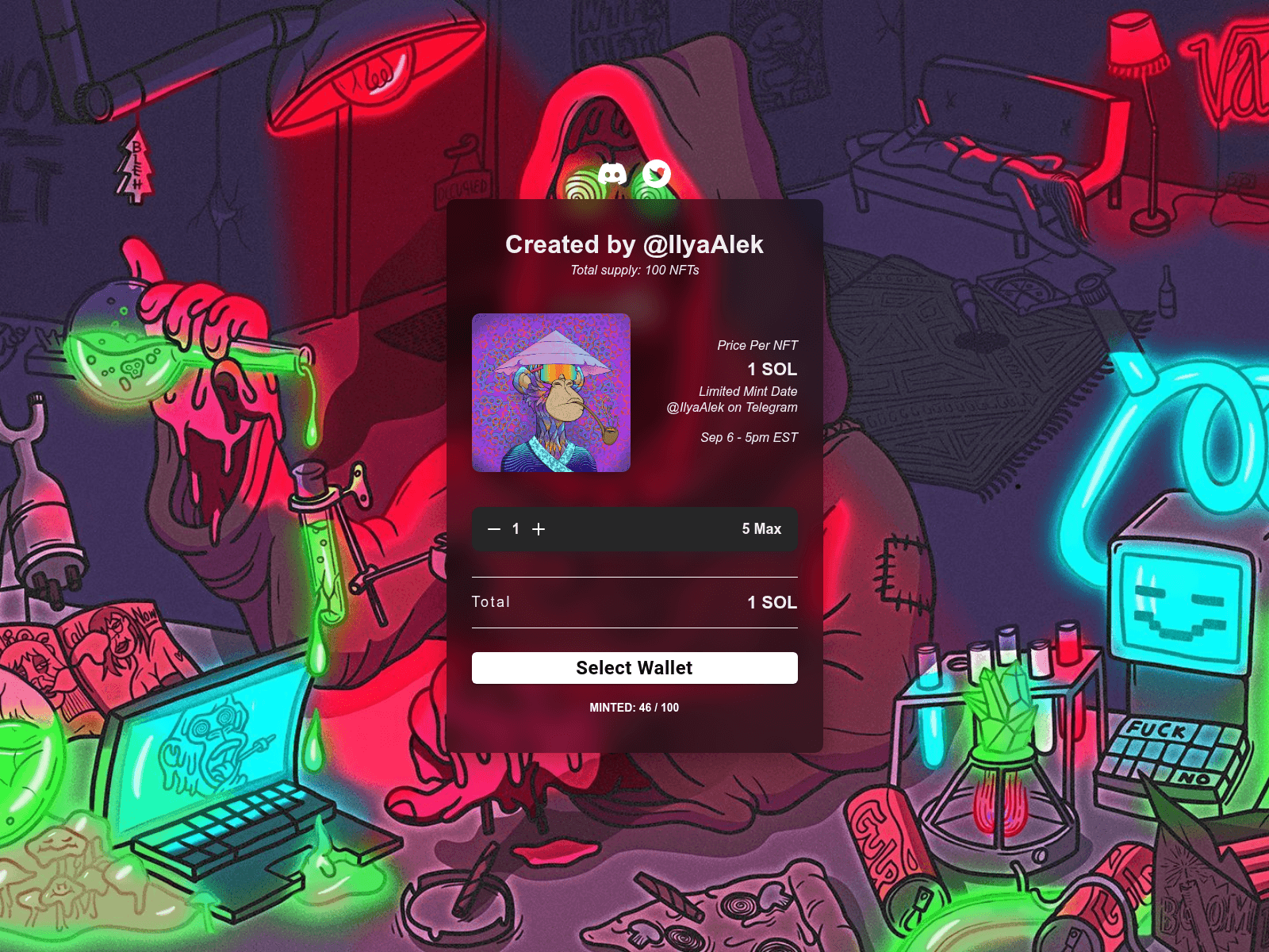 Screenshot of theticklecoin.pages.dev