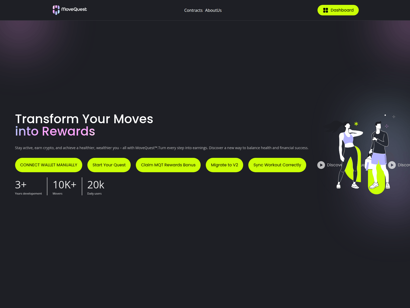 Screenshot of dev-movequest.pages.dev