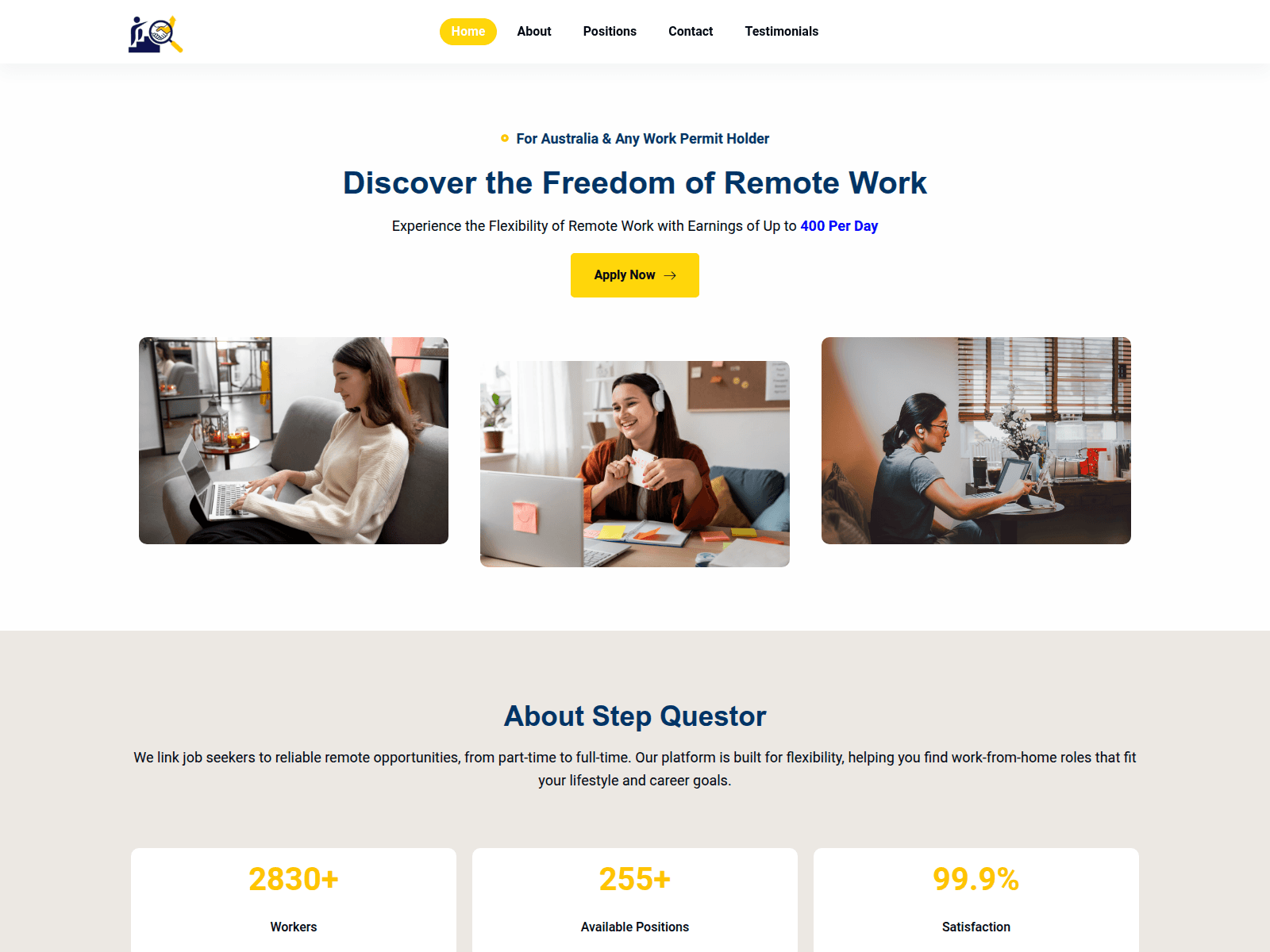 Screenshot of flexcareerhub.com