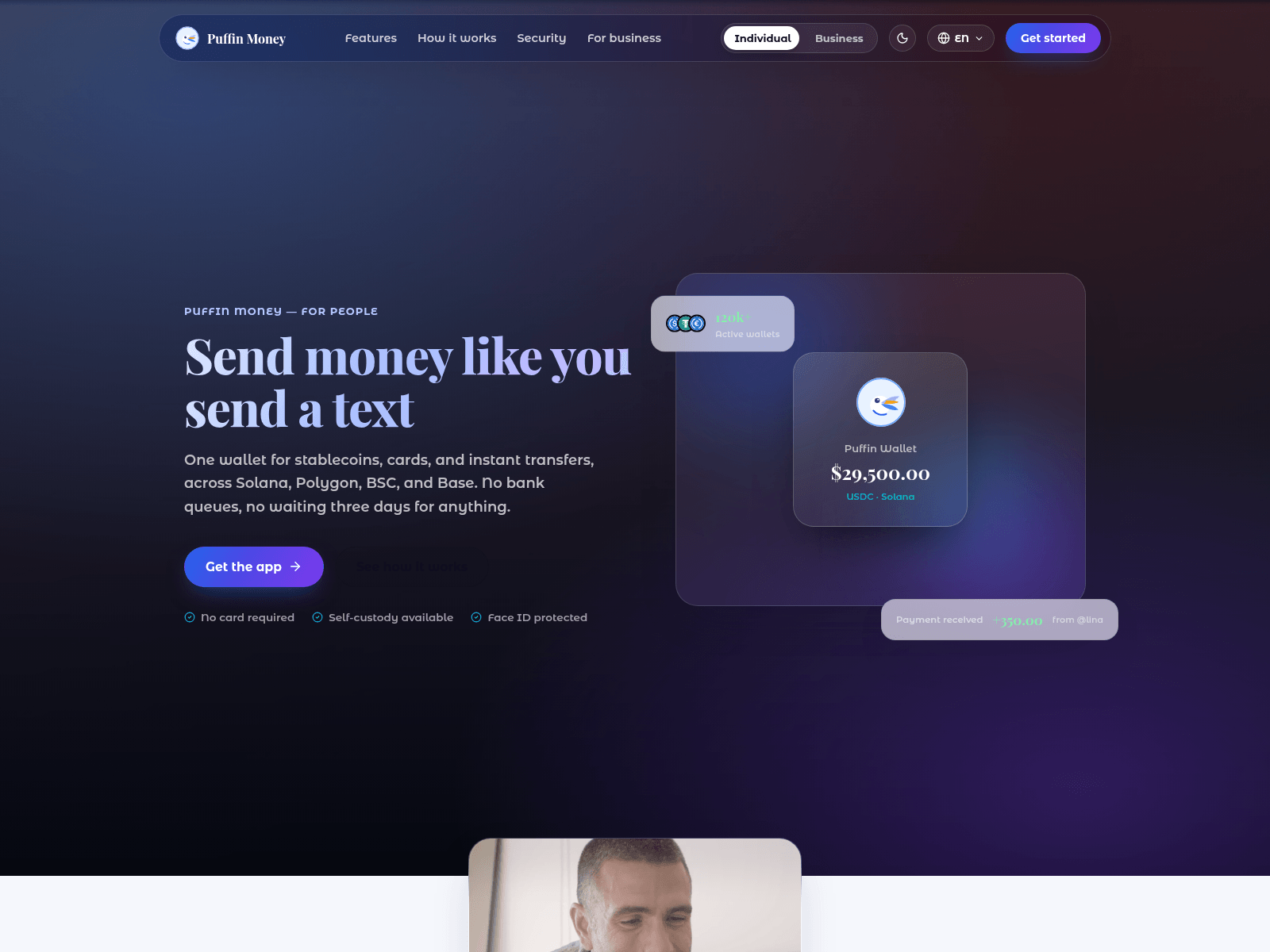 Screenshot of puffinmoney.com