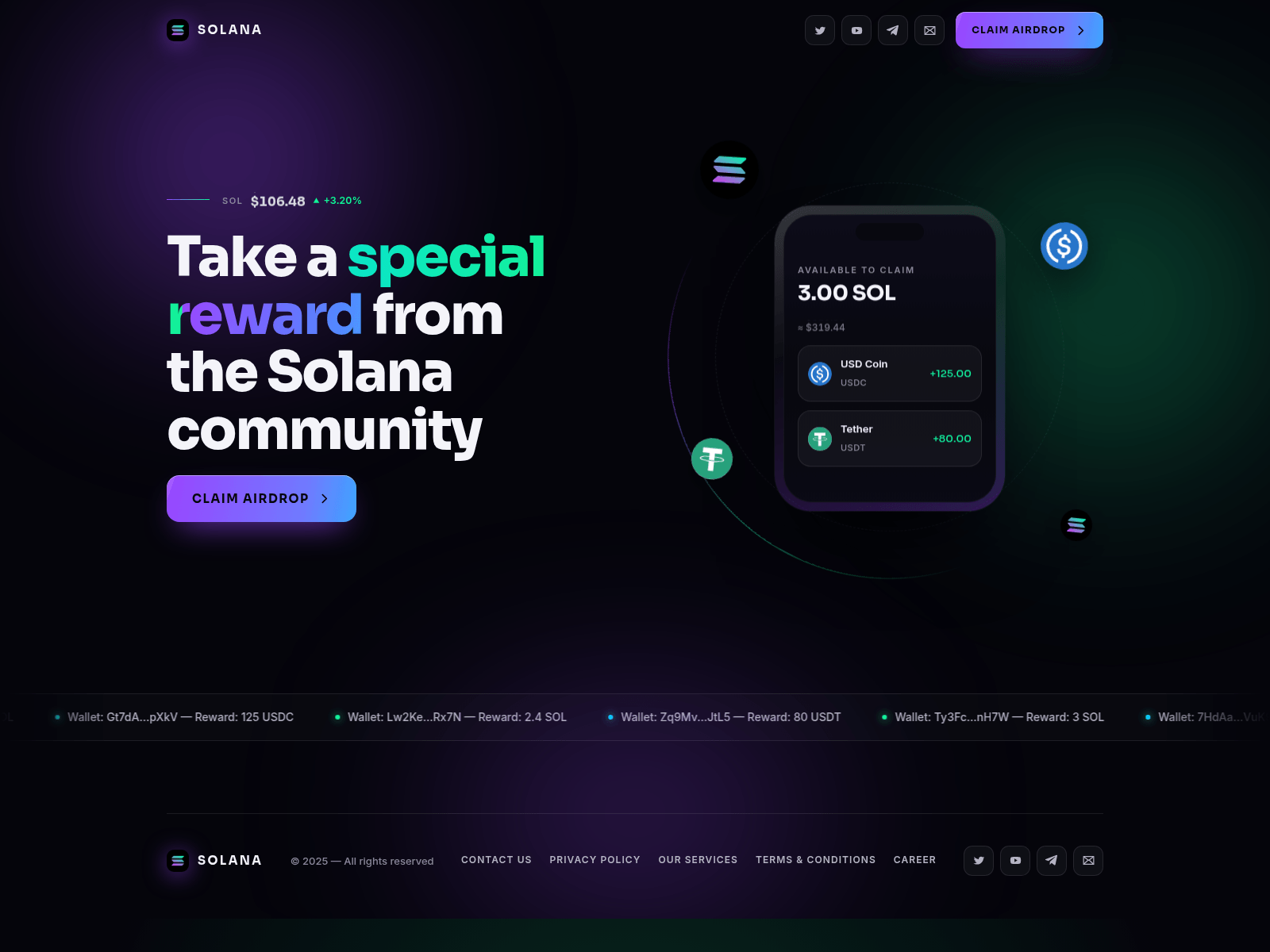 Screenshot of solpump.dev