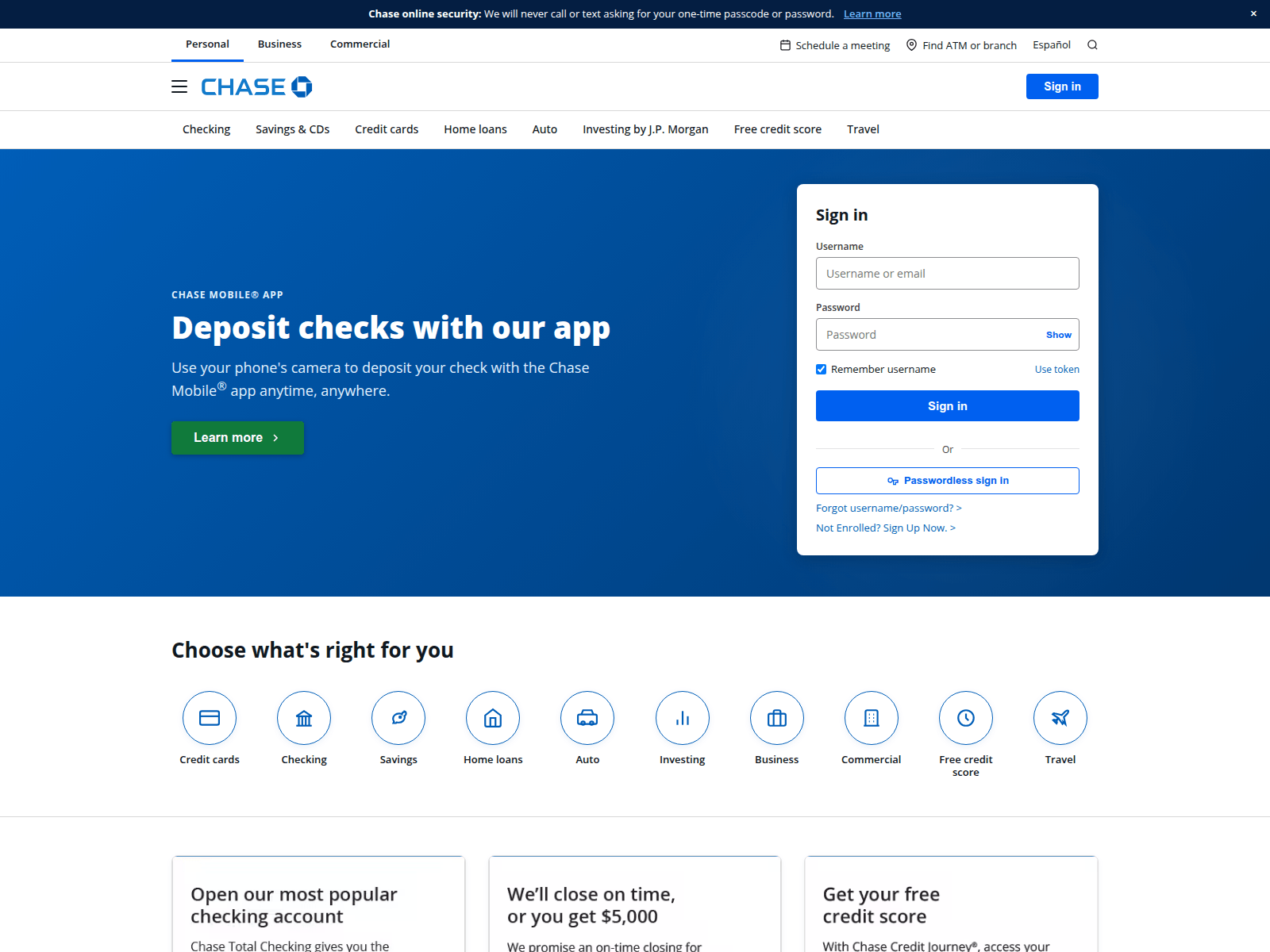 Screenshot of jpmorganchaseadmin.github.io