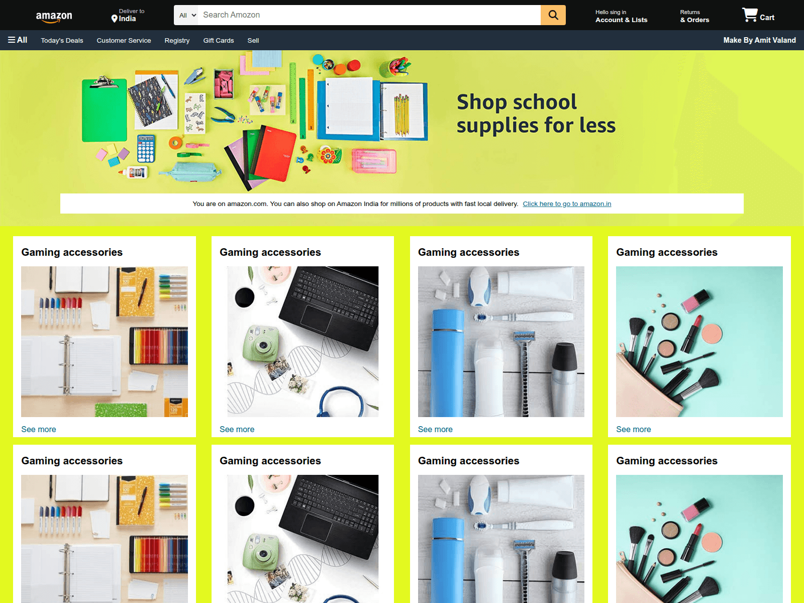 Screenshot of amitvalandavlinfo-ui.github.io
