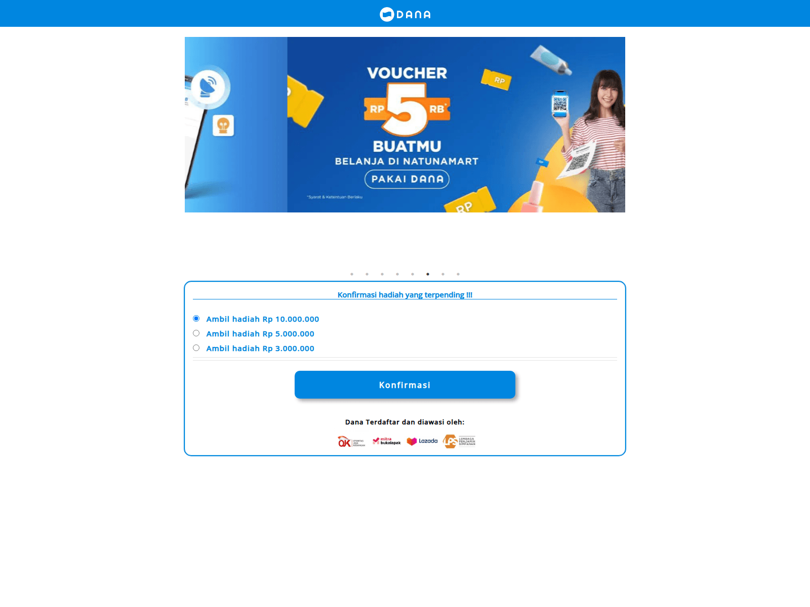 Screenshot of aktivasi-fitur-dana2.hint.my.id