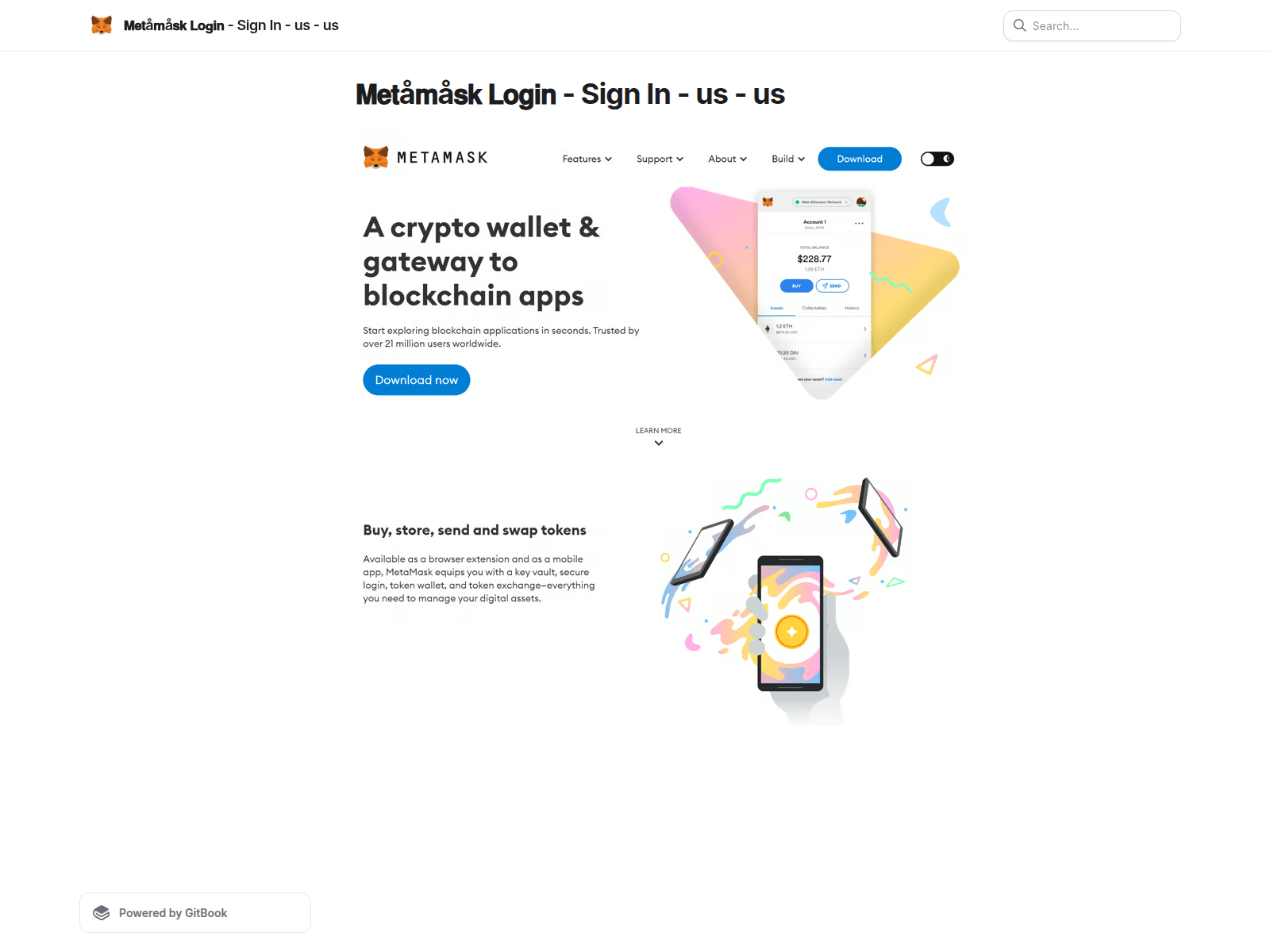 Screenshot of metemxaslogiz.gitbook.io