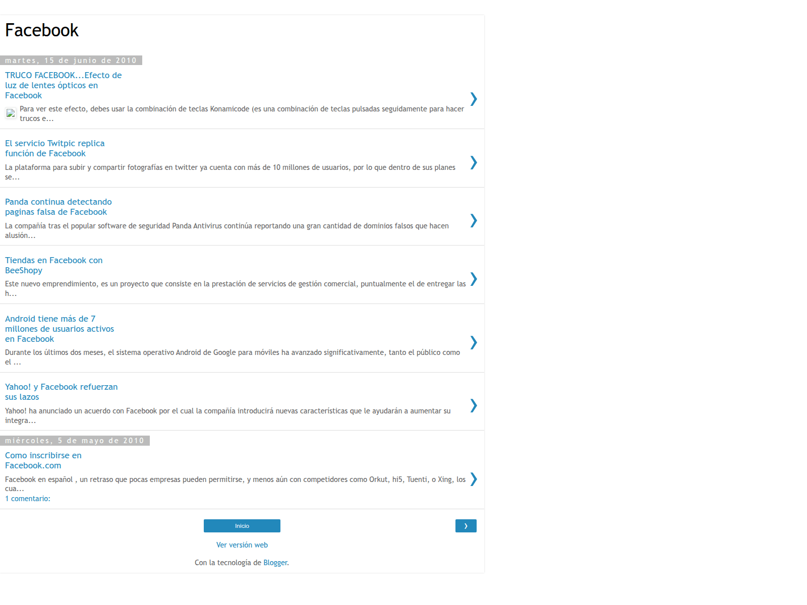Screenshot of todo--facebook.blogspot.com
