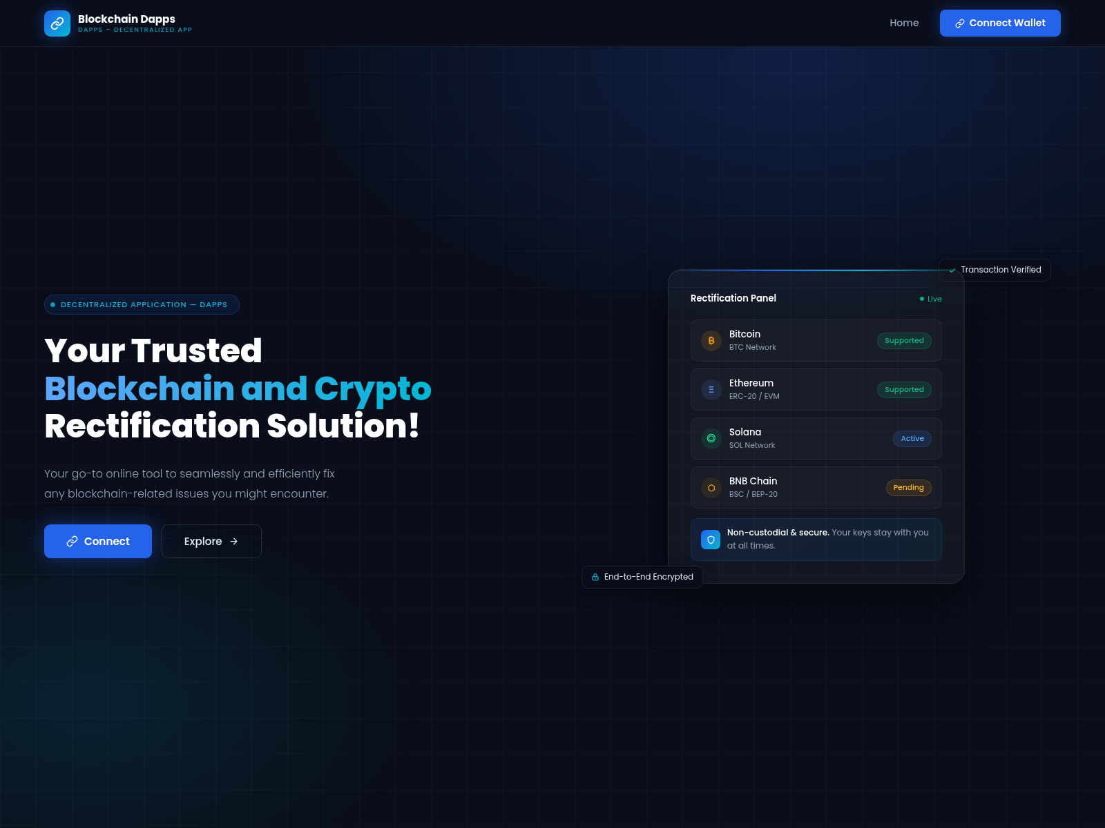的截图 blockdappspro.xyz