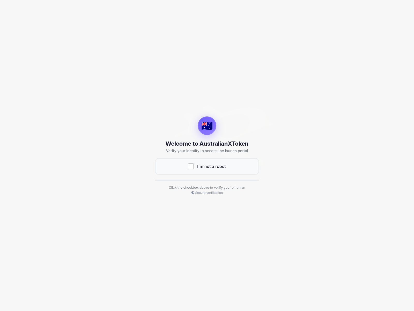 Screenshot von australianxtokenme.site