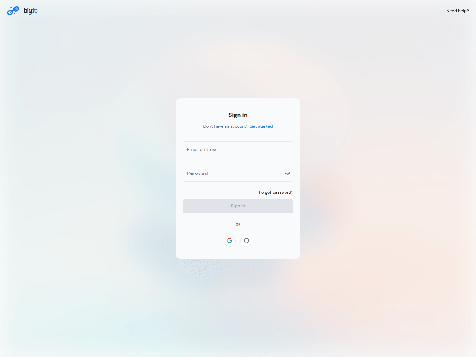Screenshot of bly.to