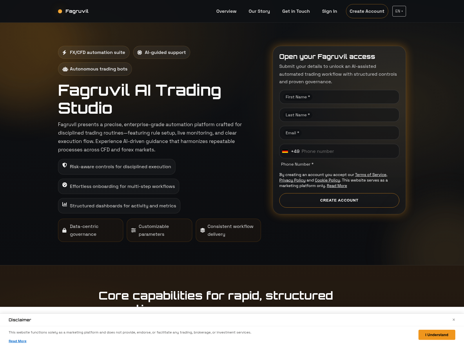 Screenshot of fagruvil.shop