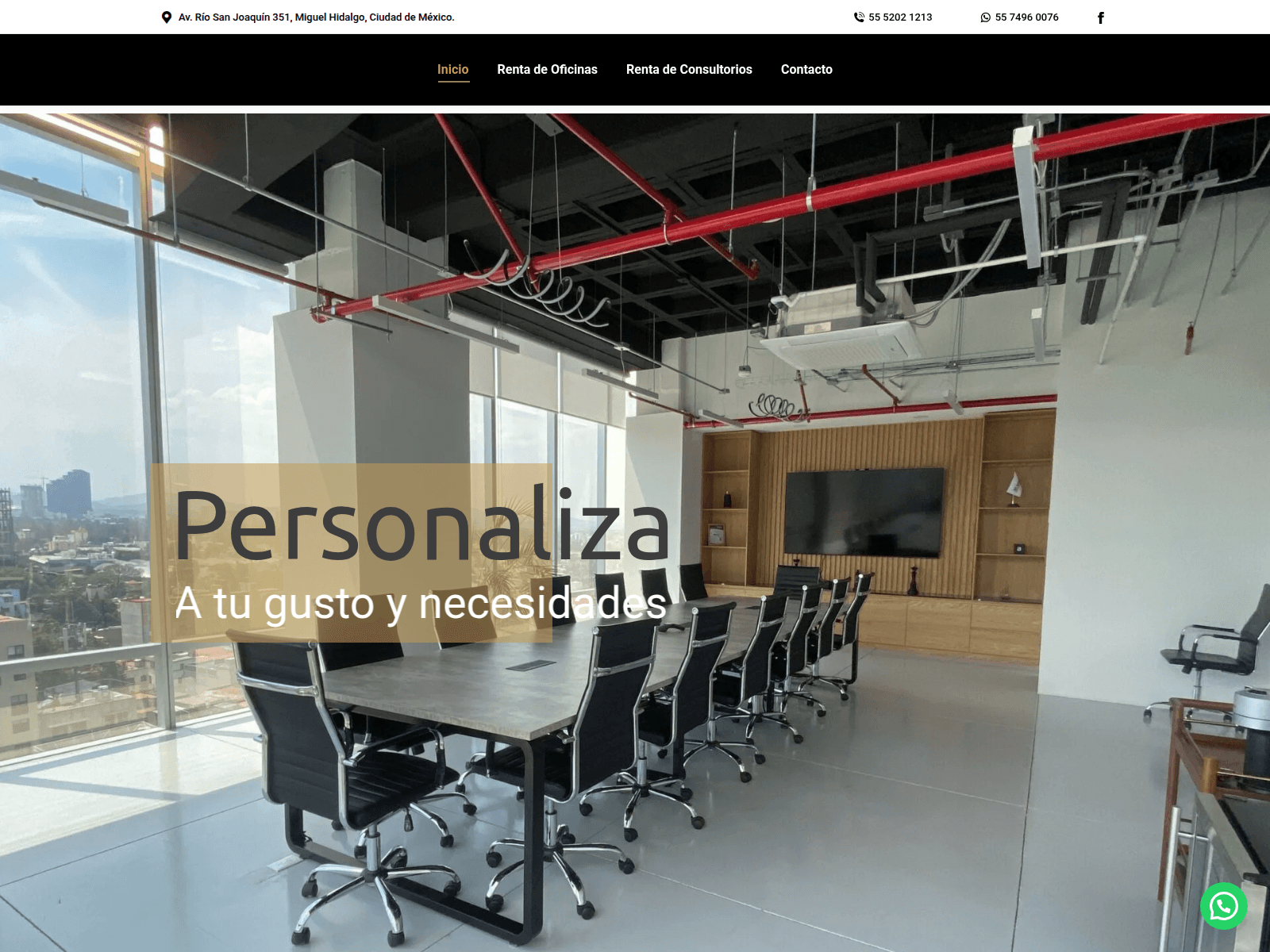 Screenshot of espacio351.com