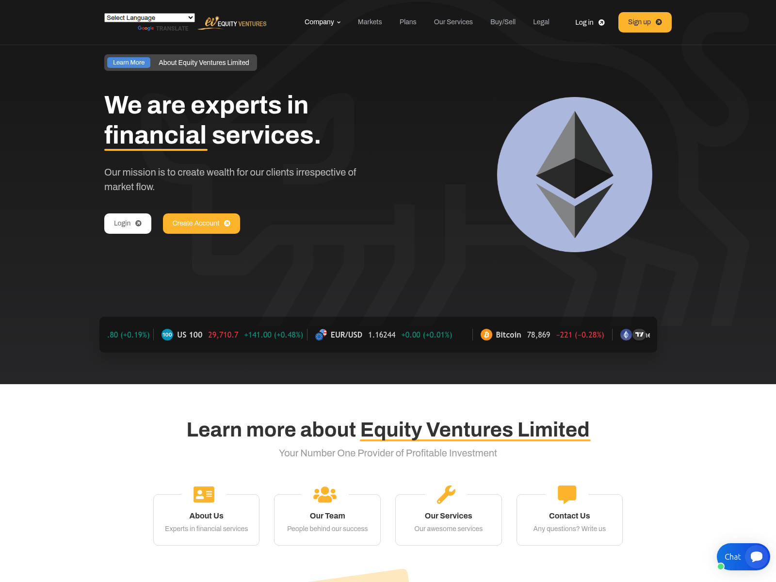 的截图 equityventuresltd.net