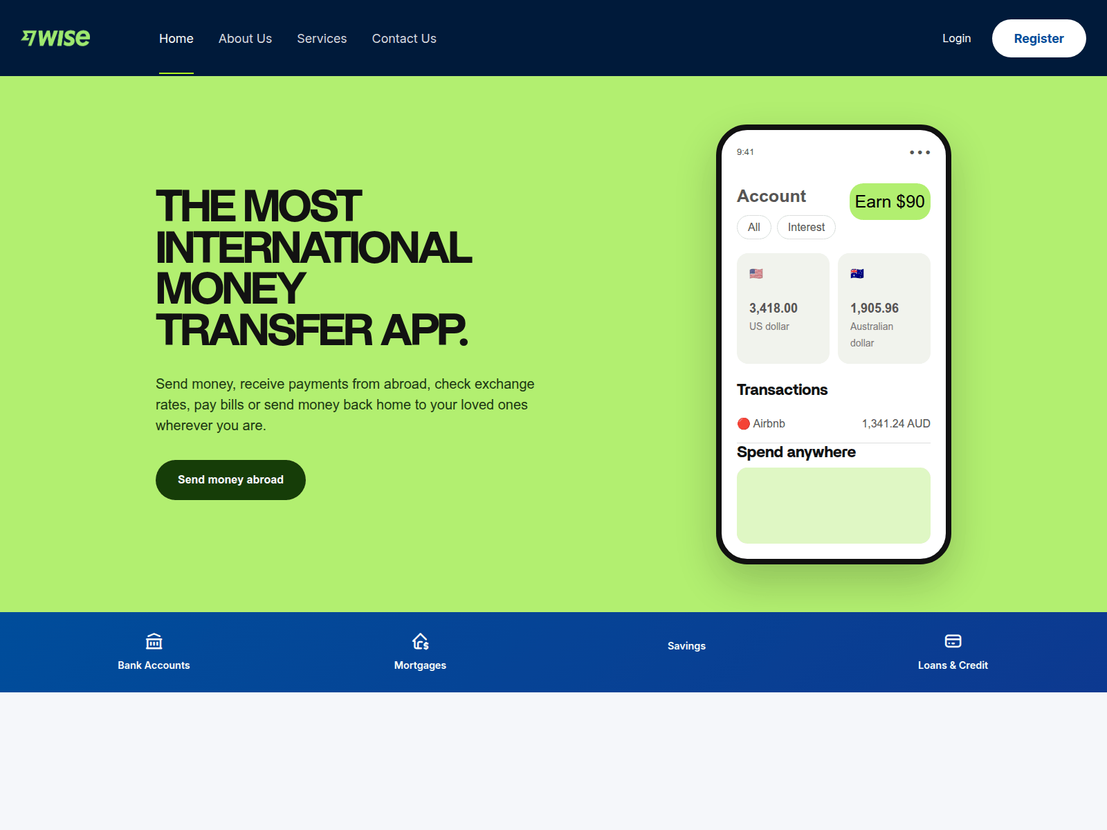Screenshot of wise.bimg.online