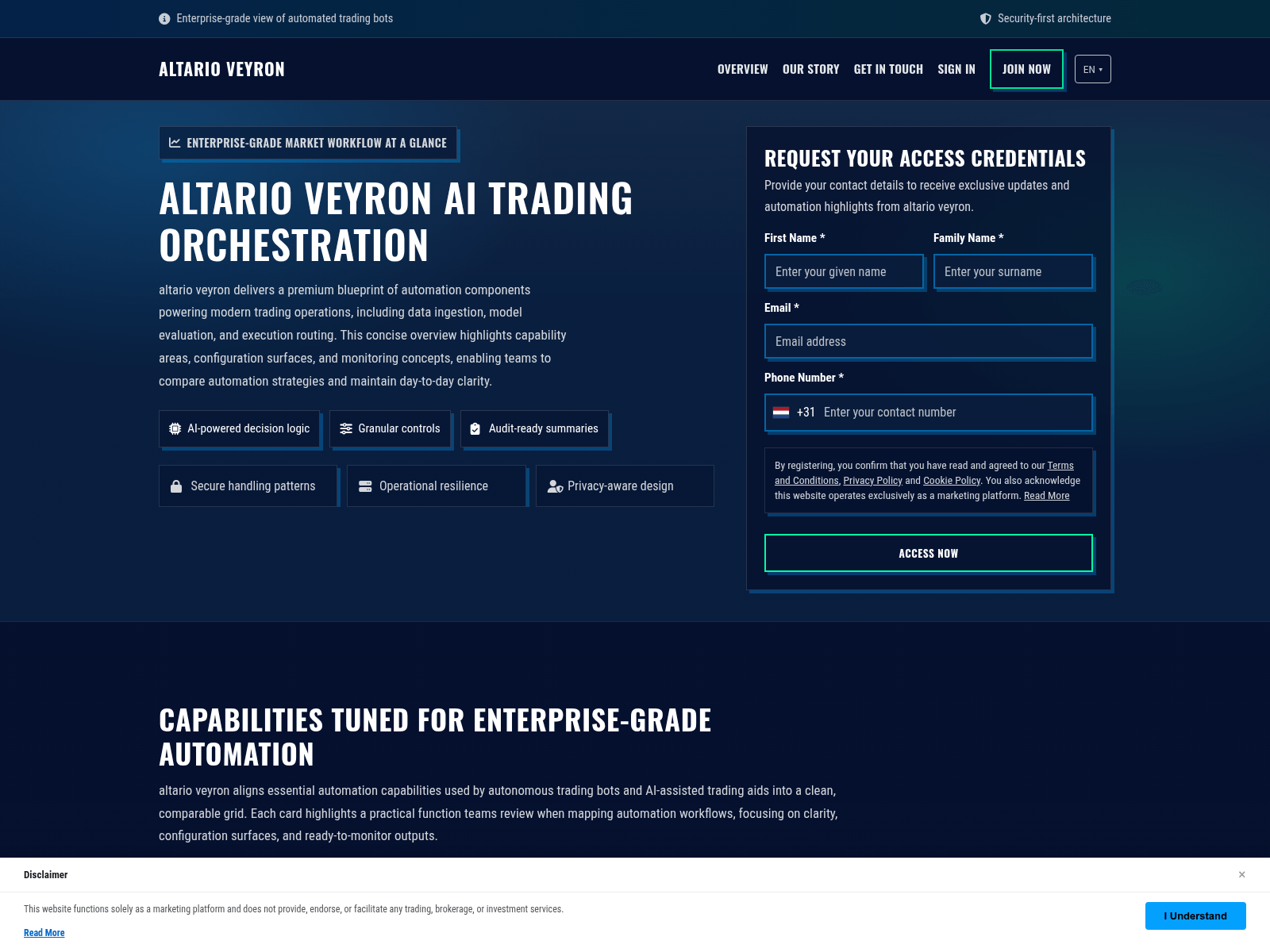 Screenshot of altarioveyron.click