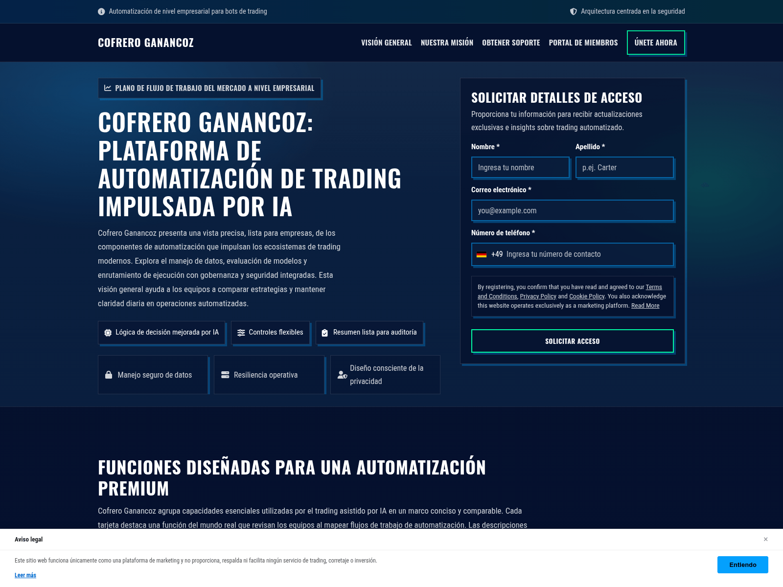 Screenshot of cofreroganancoz.shop