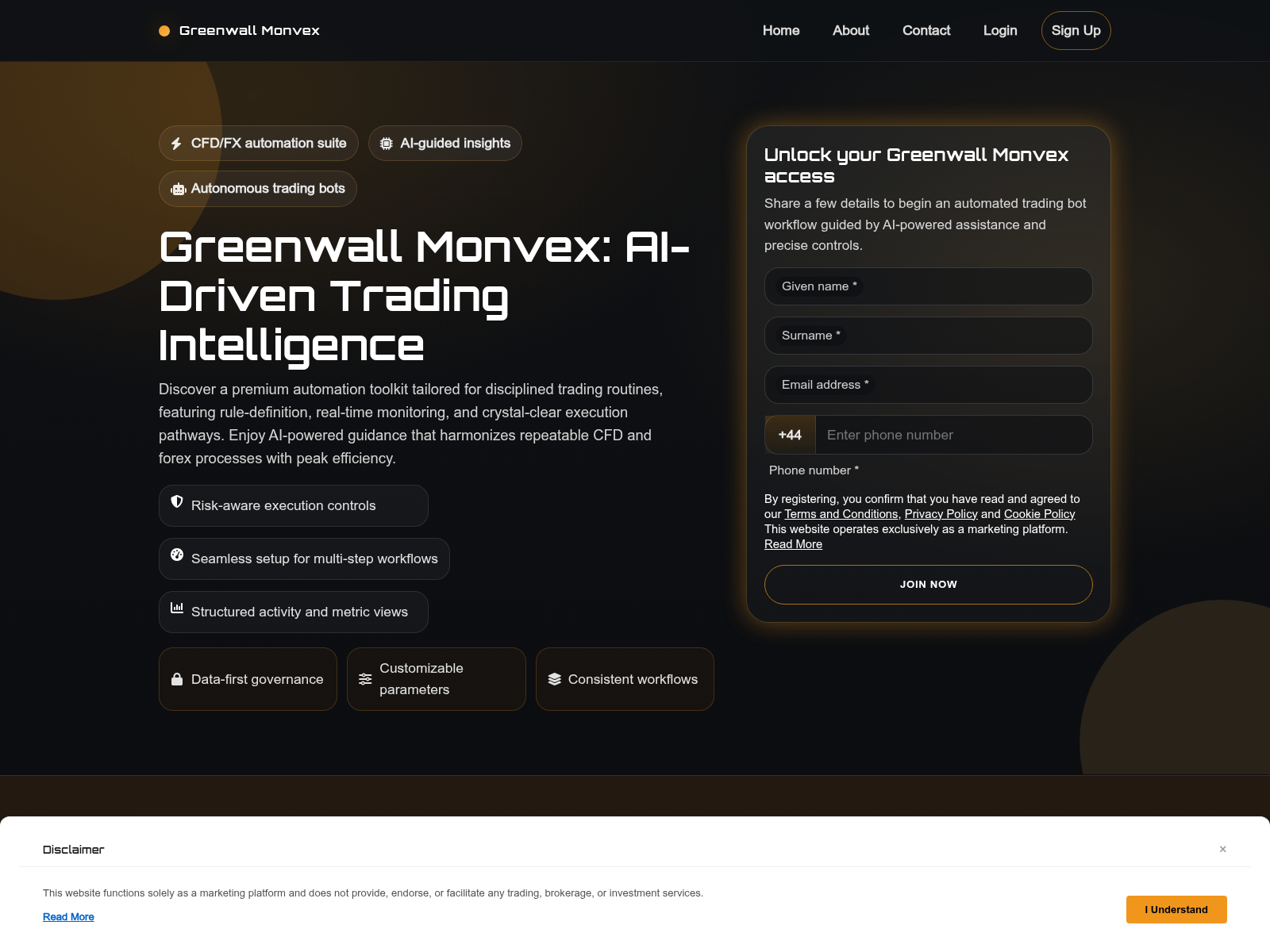 Screenshot of greenwall-monvex-protech.com