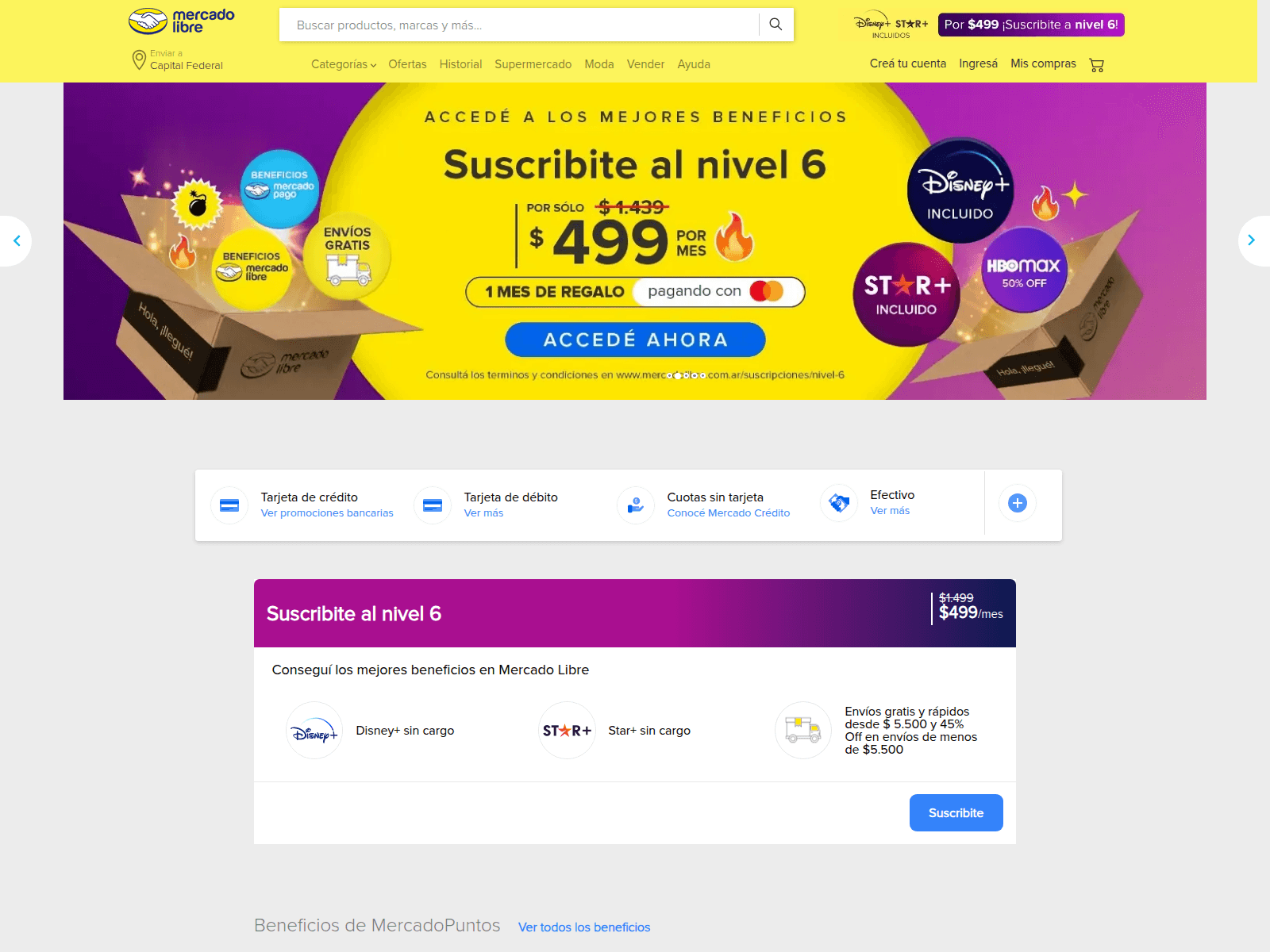 Screenshot von clon-mercado-libre-chi.vercel.app