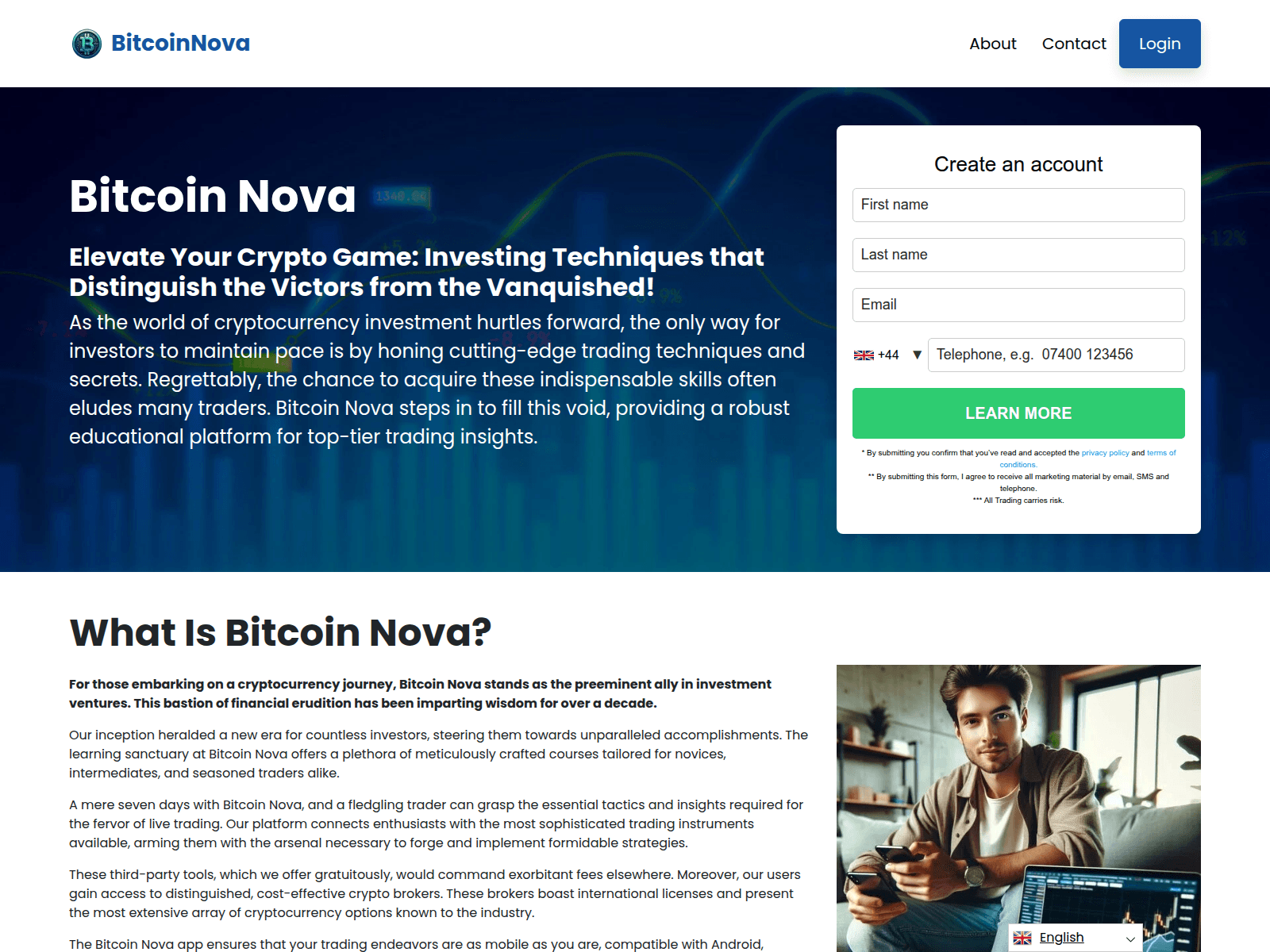 Screenshot of bitcoin-system.org