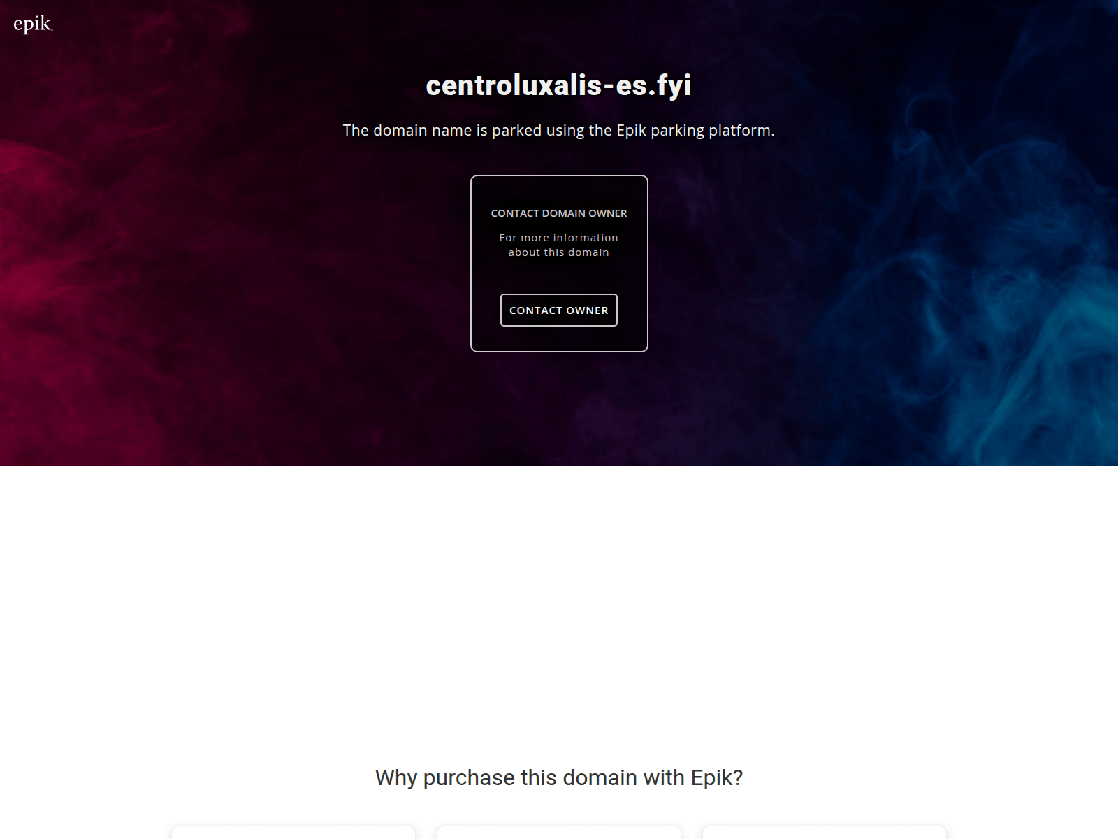 Screenshot of centroluxalis-es.fyi