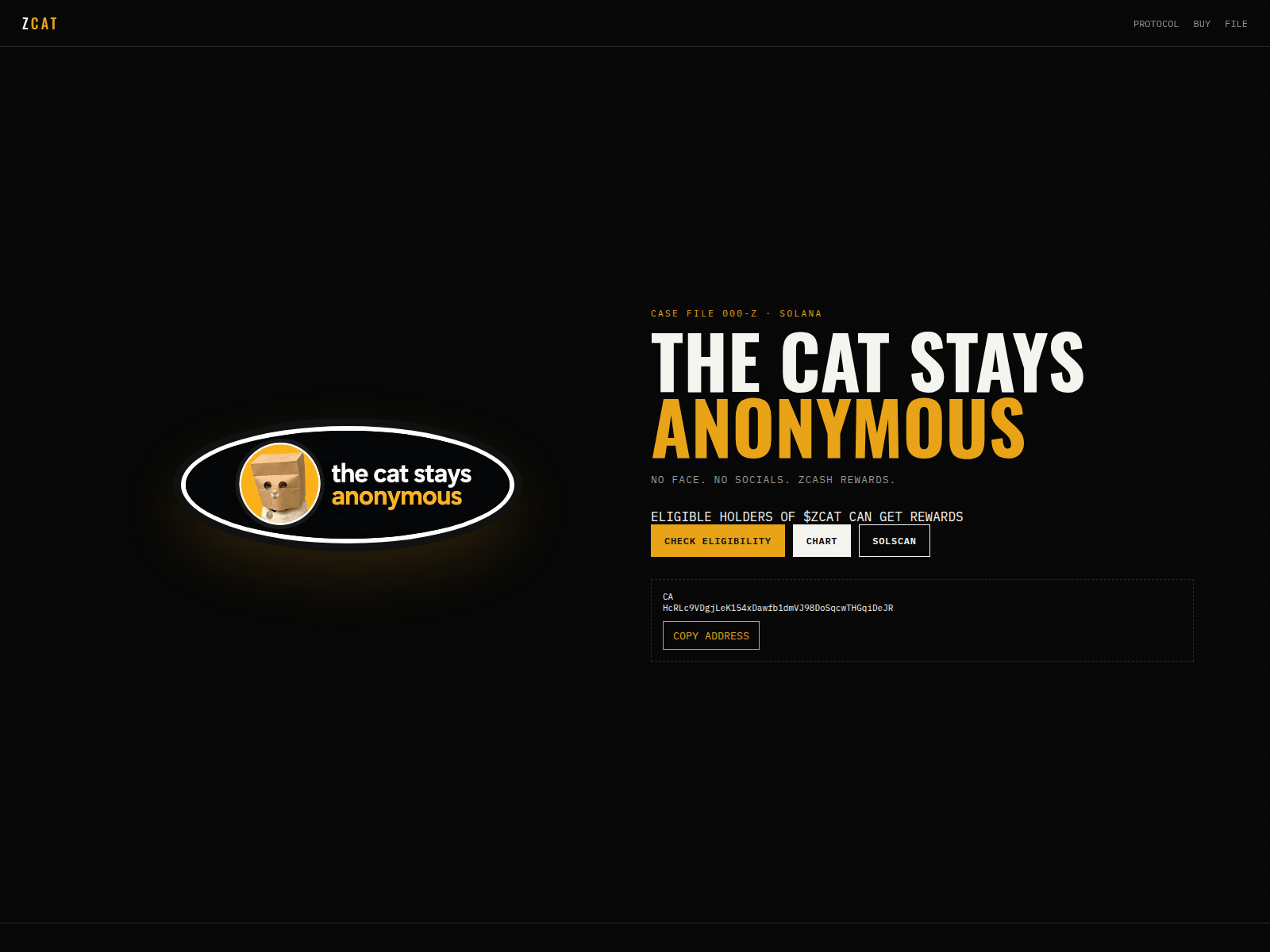 Screenshot of zcat.world