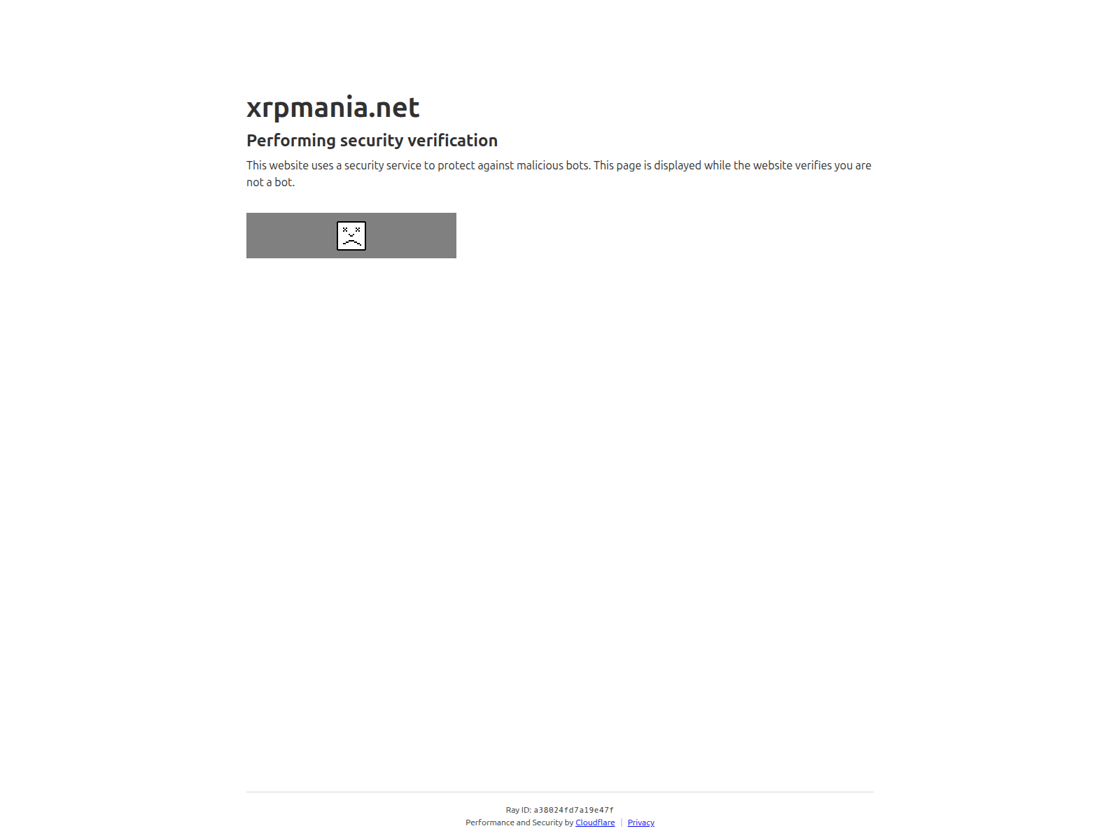 Screenshot of xrpmania.net