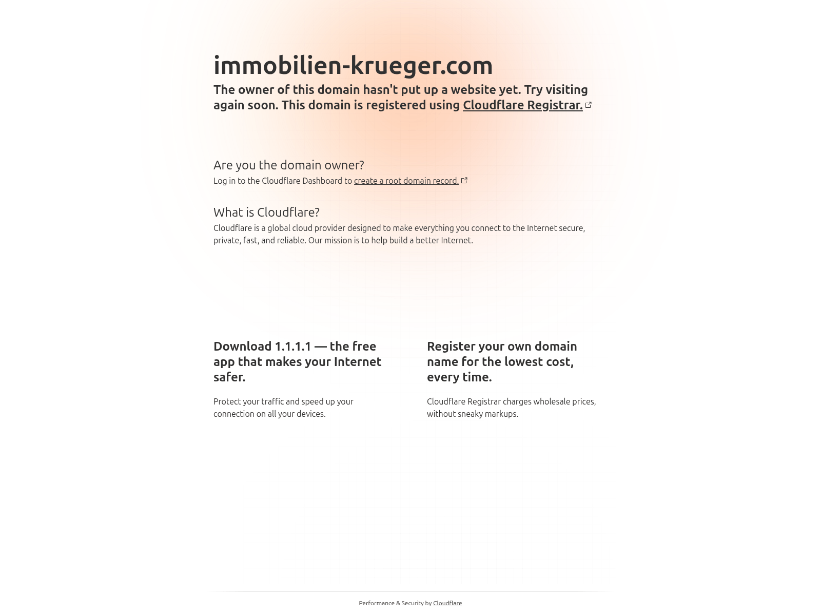 Screenshot of immobilien-krueger.com