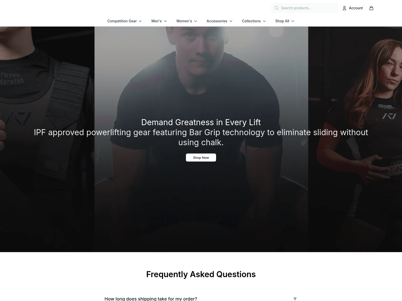 Screenshot of a7fitness.shop