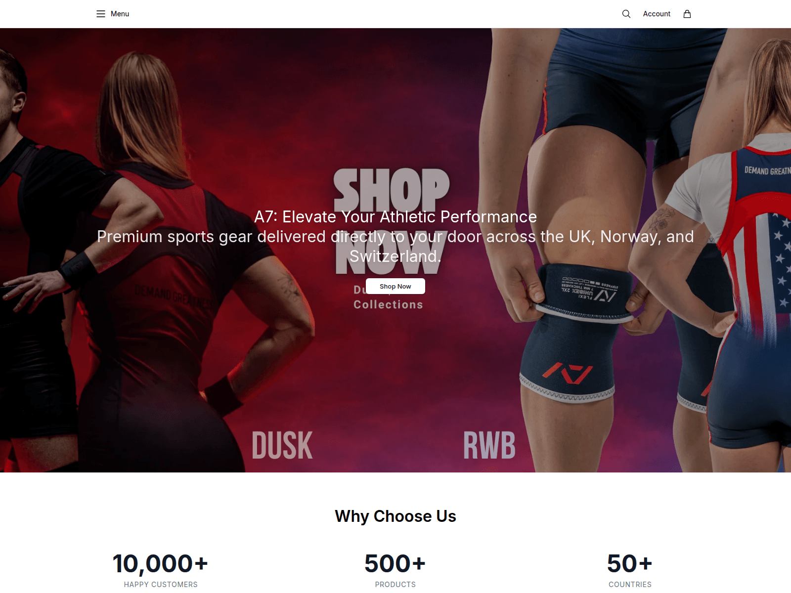 Screenshot of a7ukapparel.shop