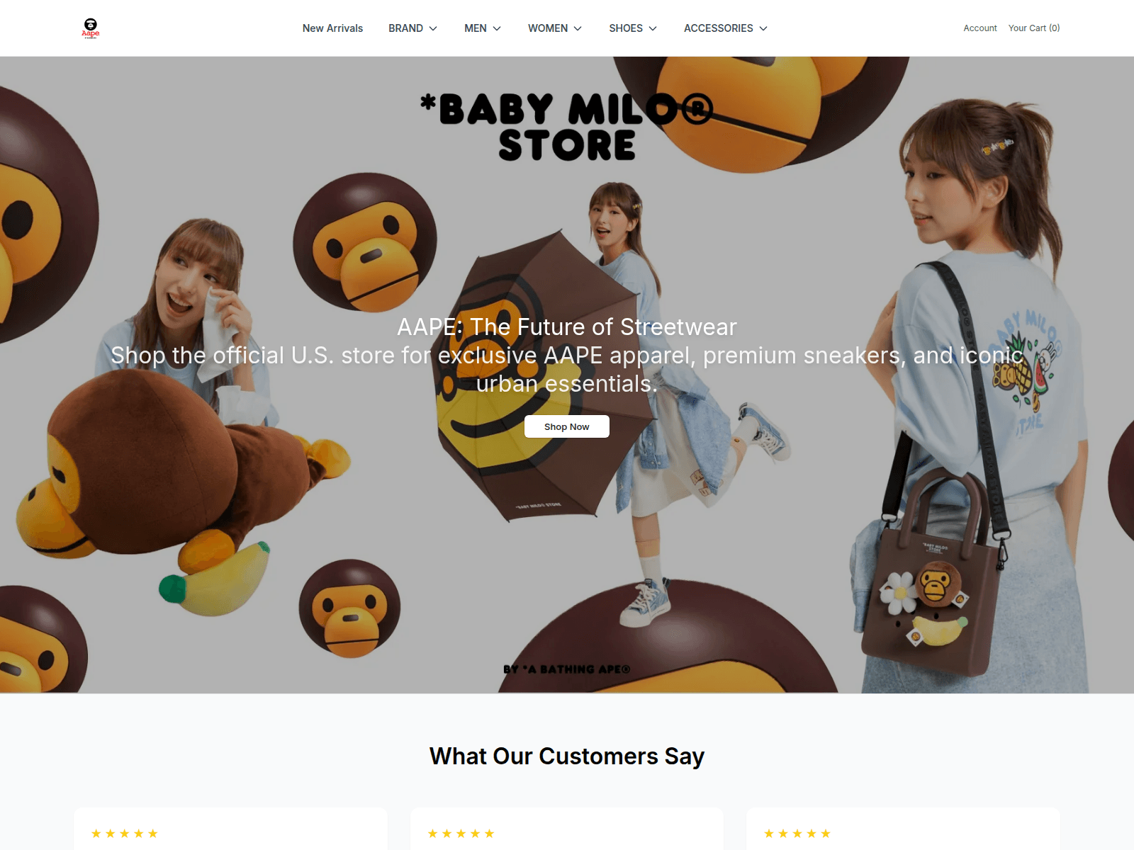 Screenshot of aapewear.shop