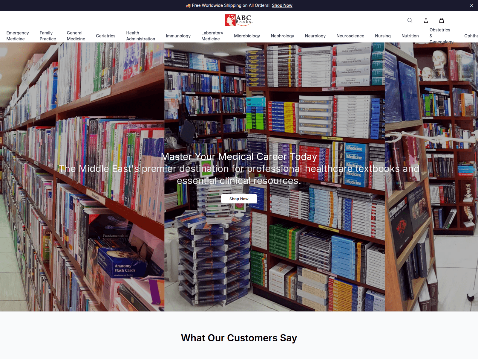 Screenshot of abcbookspro.shop