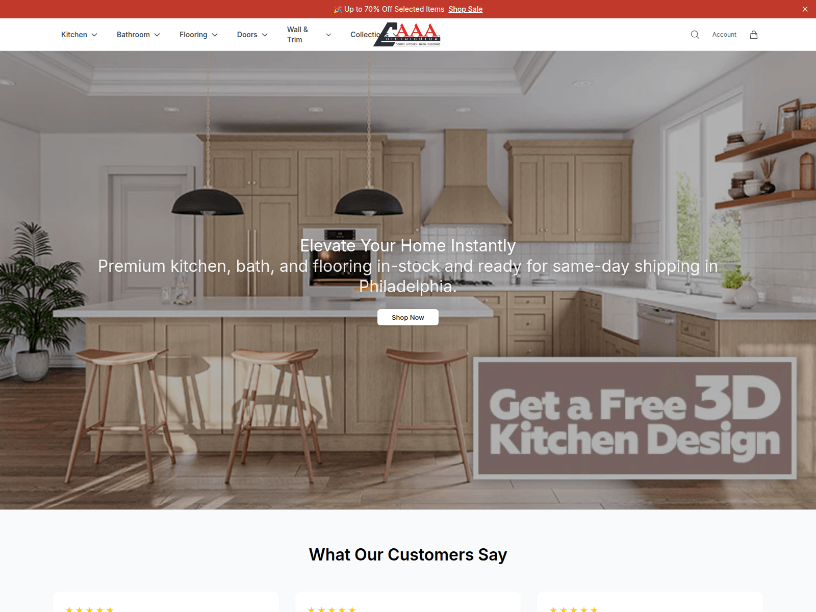 Screenshot of aaadistributoronline.shop