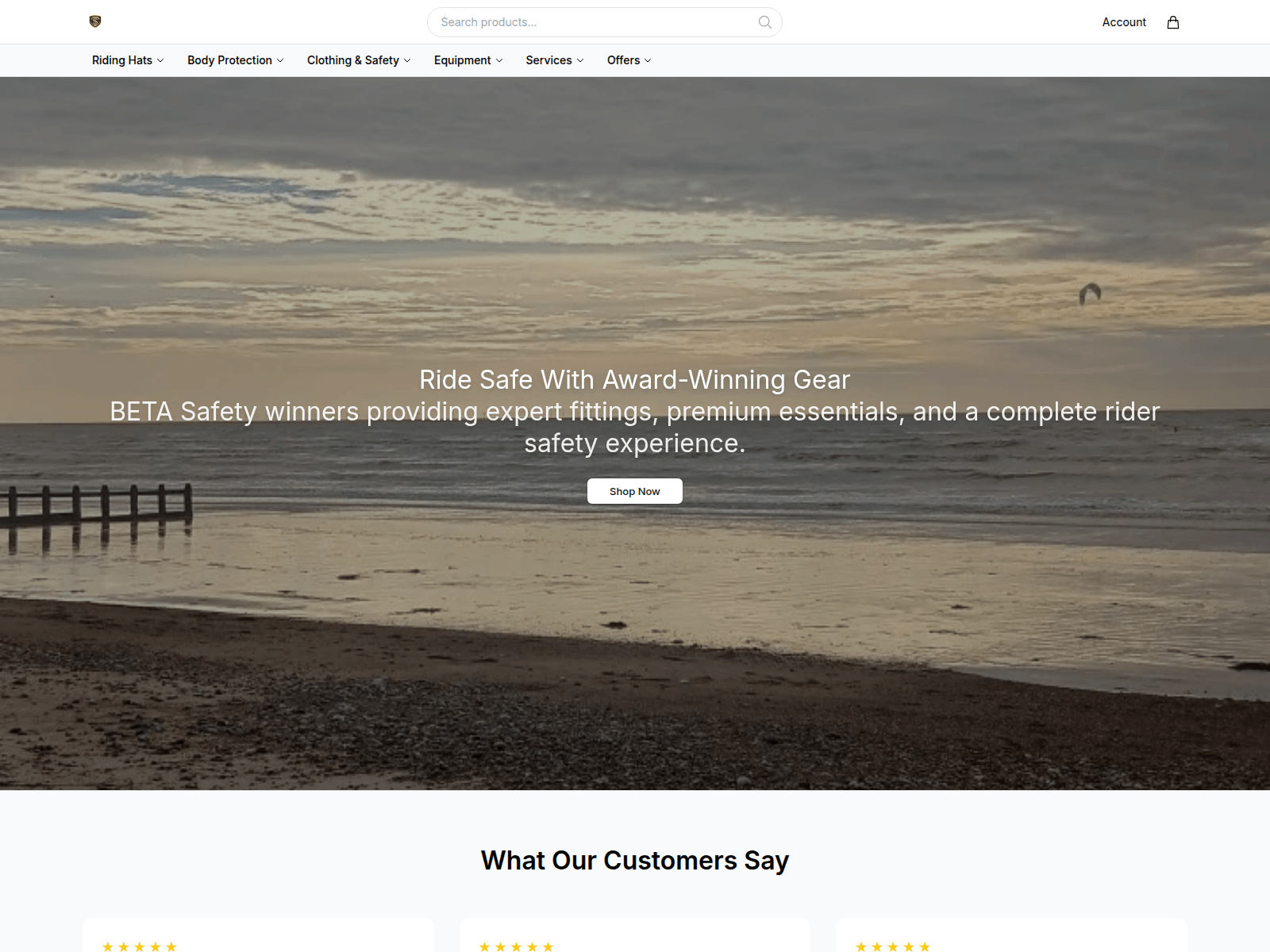 Screenshot of a2bsafetycenter.shop